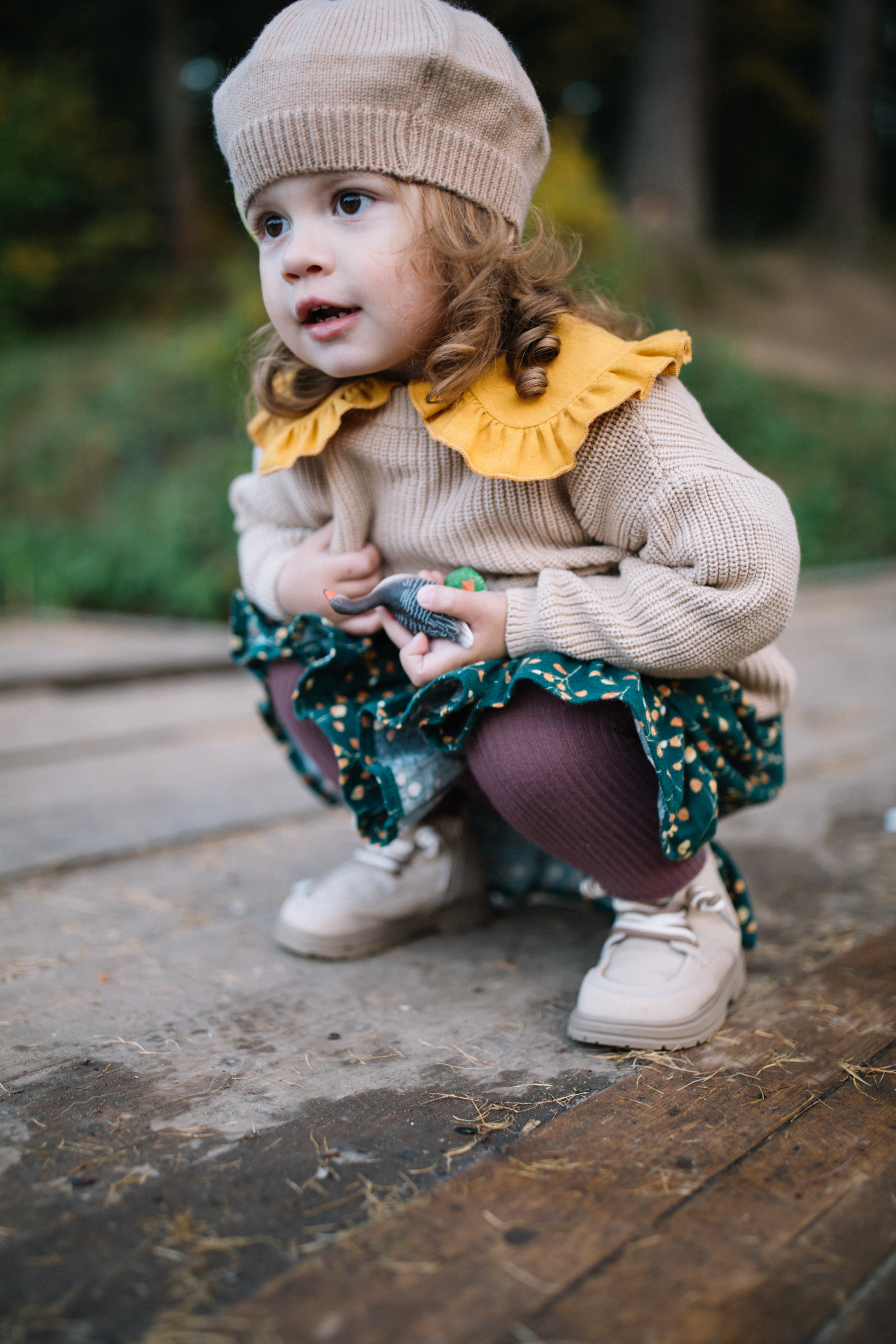 Николь и осень. Портретный фотограф в Зеленограде Полтавская Наталья