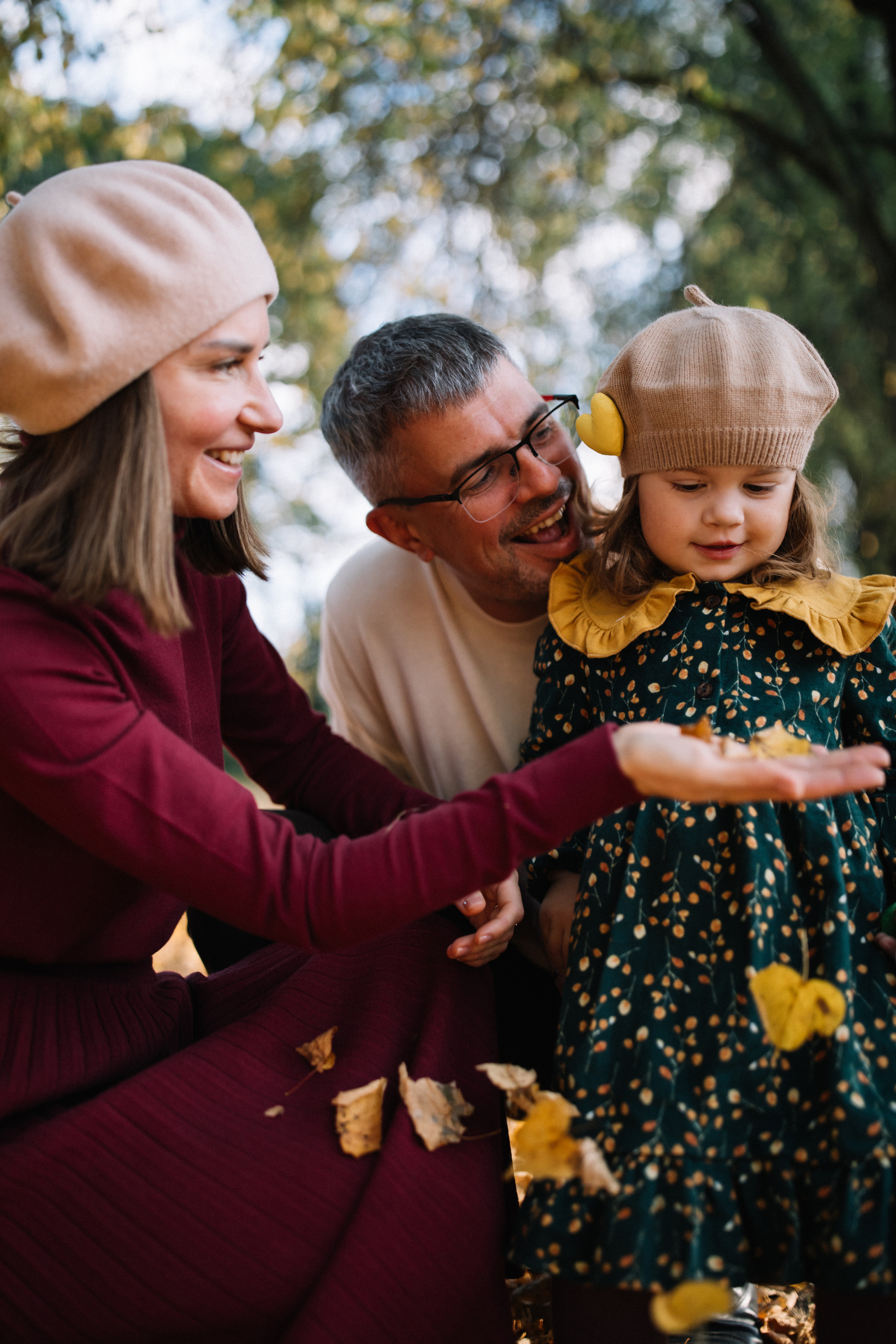 Николь и осень. Портретный фотограф в Зеленограде Полтавская Наталья