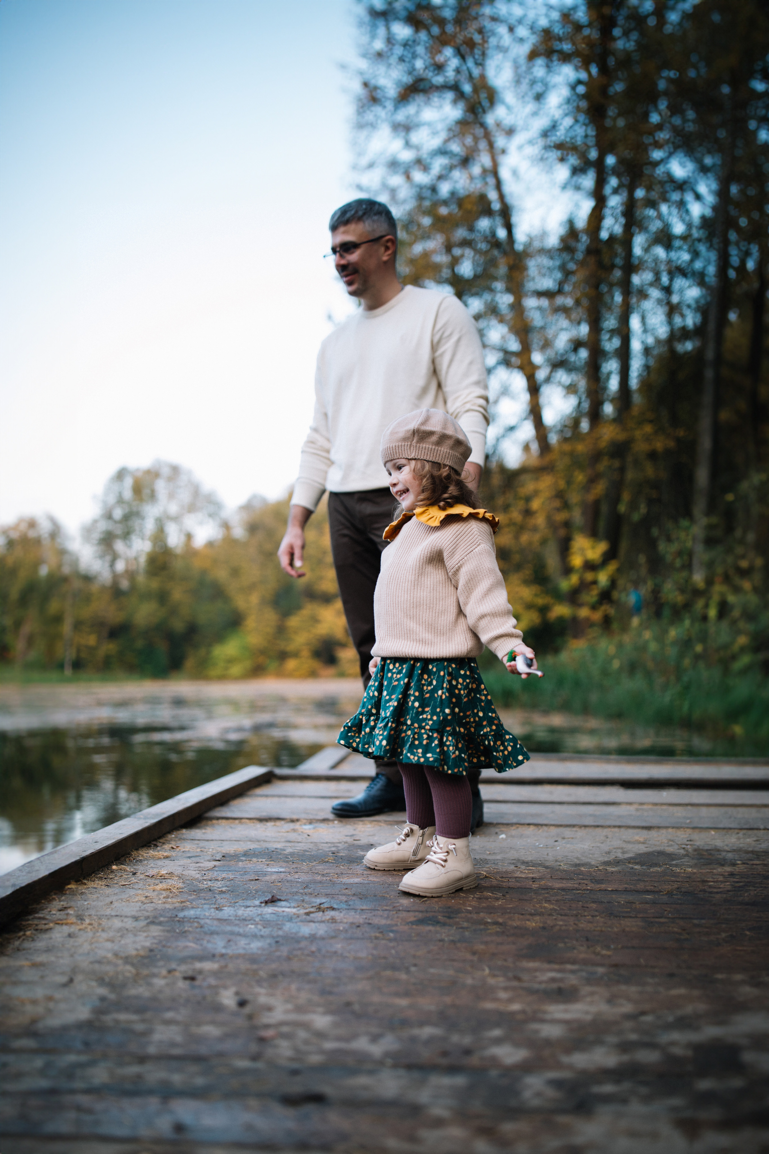Николь и осень. Портретный фотограф в Зеленограде Полтавская Наталья