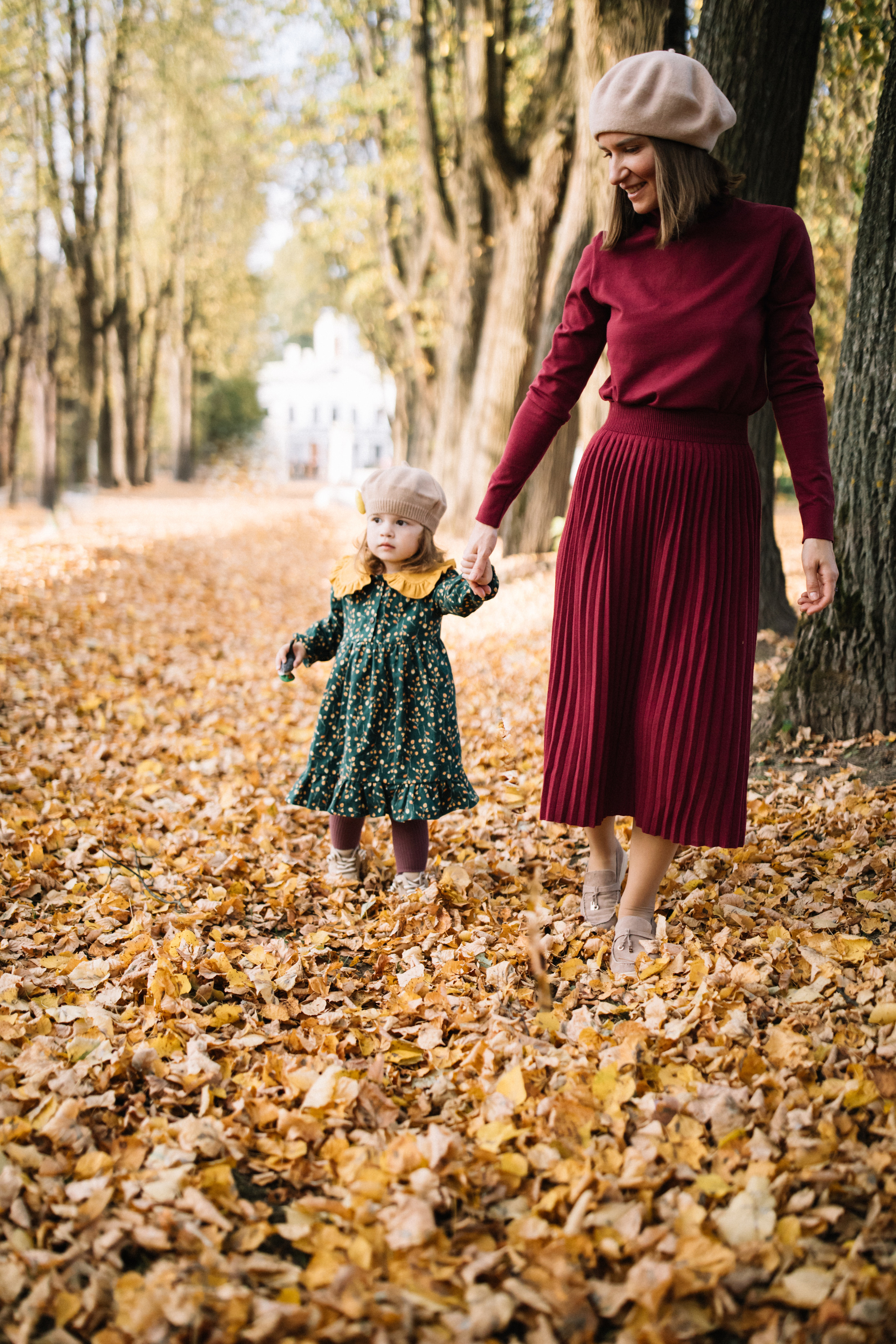 Николь и осень. Портретный фотограф в Зеленограде Полтавская Наталья