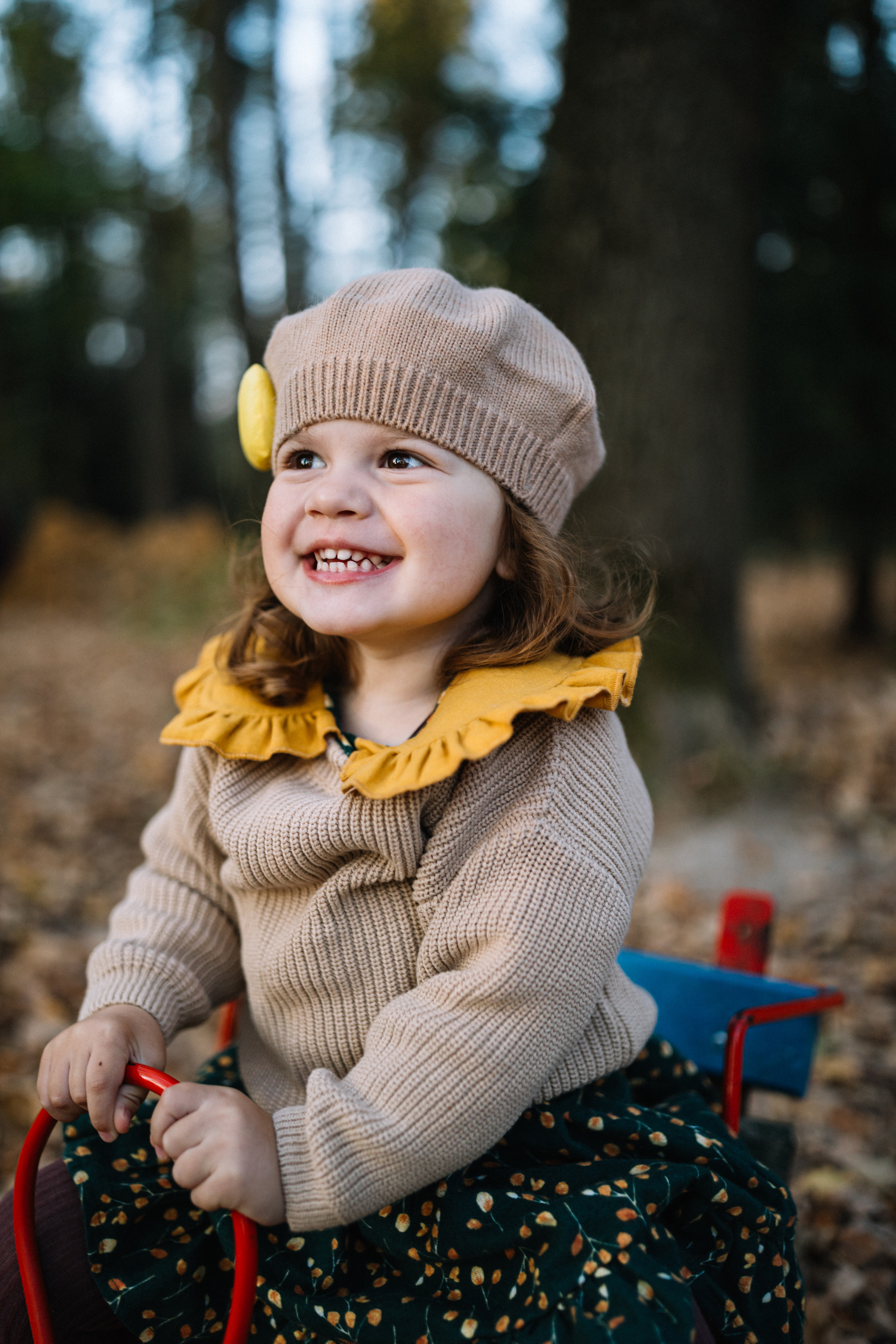 Николь и осень. Портретный фотограф в Зеленограде Полтавская Наталья