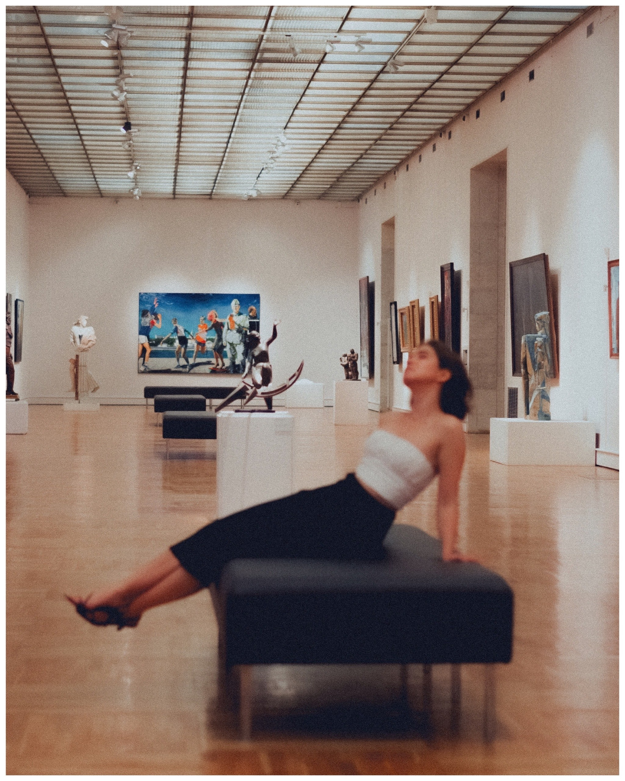 Съемка в Третьяковской галерее, Новая Третьяковка