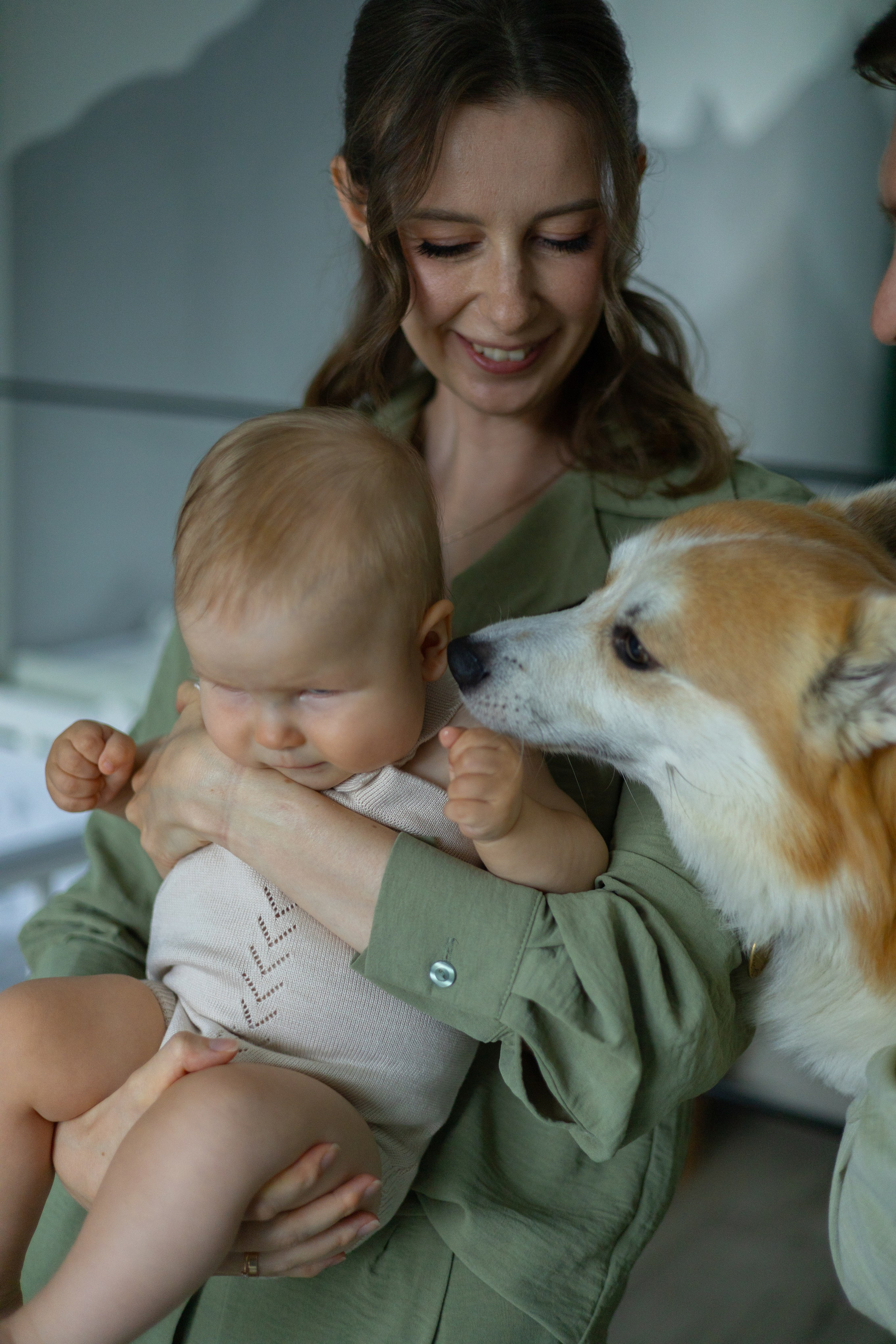 Рина, Илья и маленький Артем. Главная