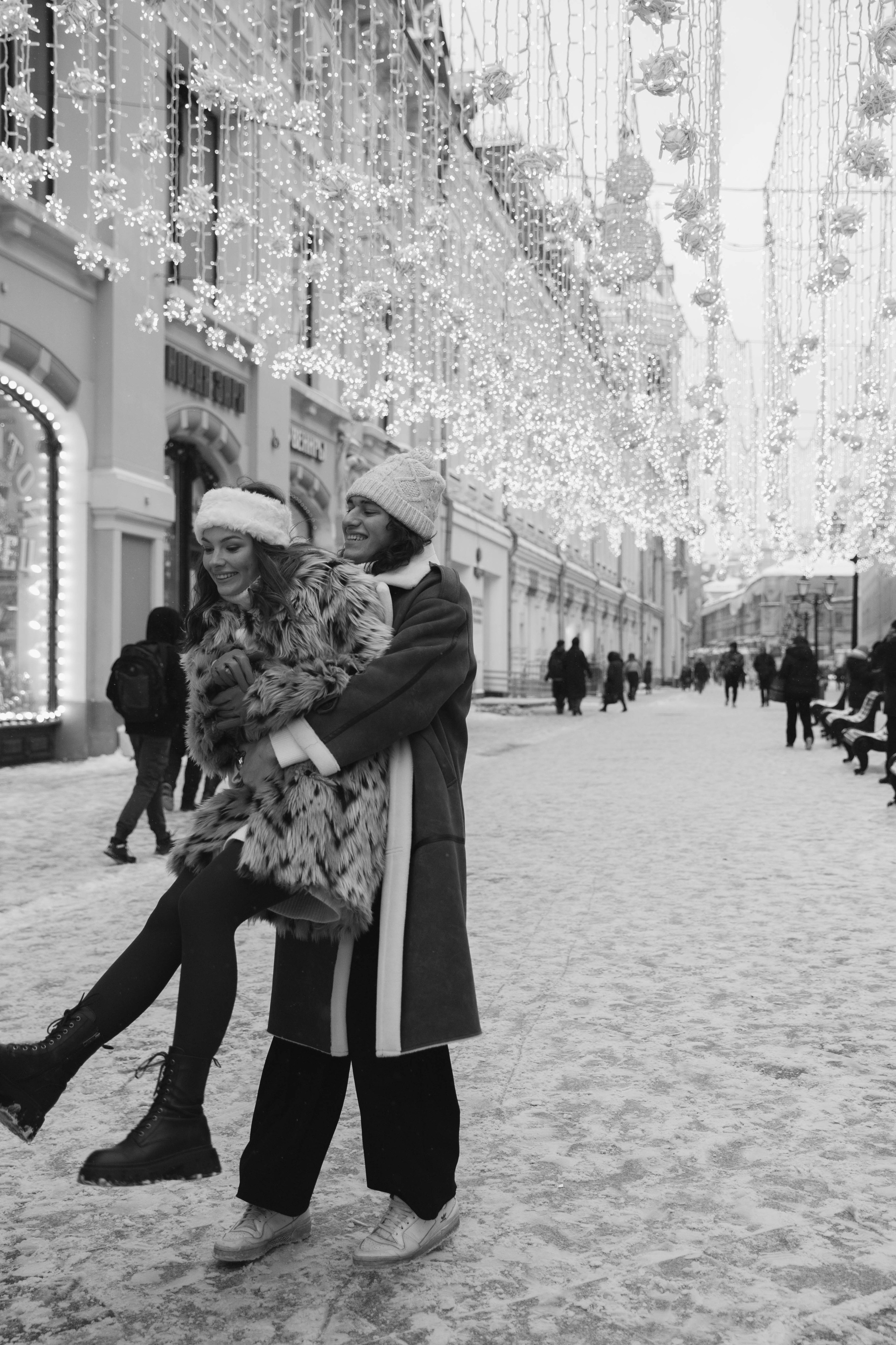 Зимняя история любви. Фотограф индивидуальных женских портретов и LOVEstory в Москве