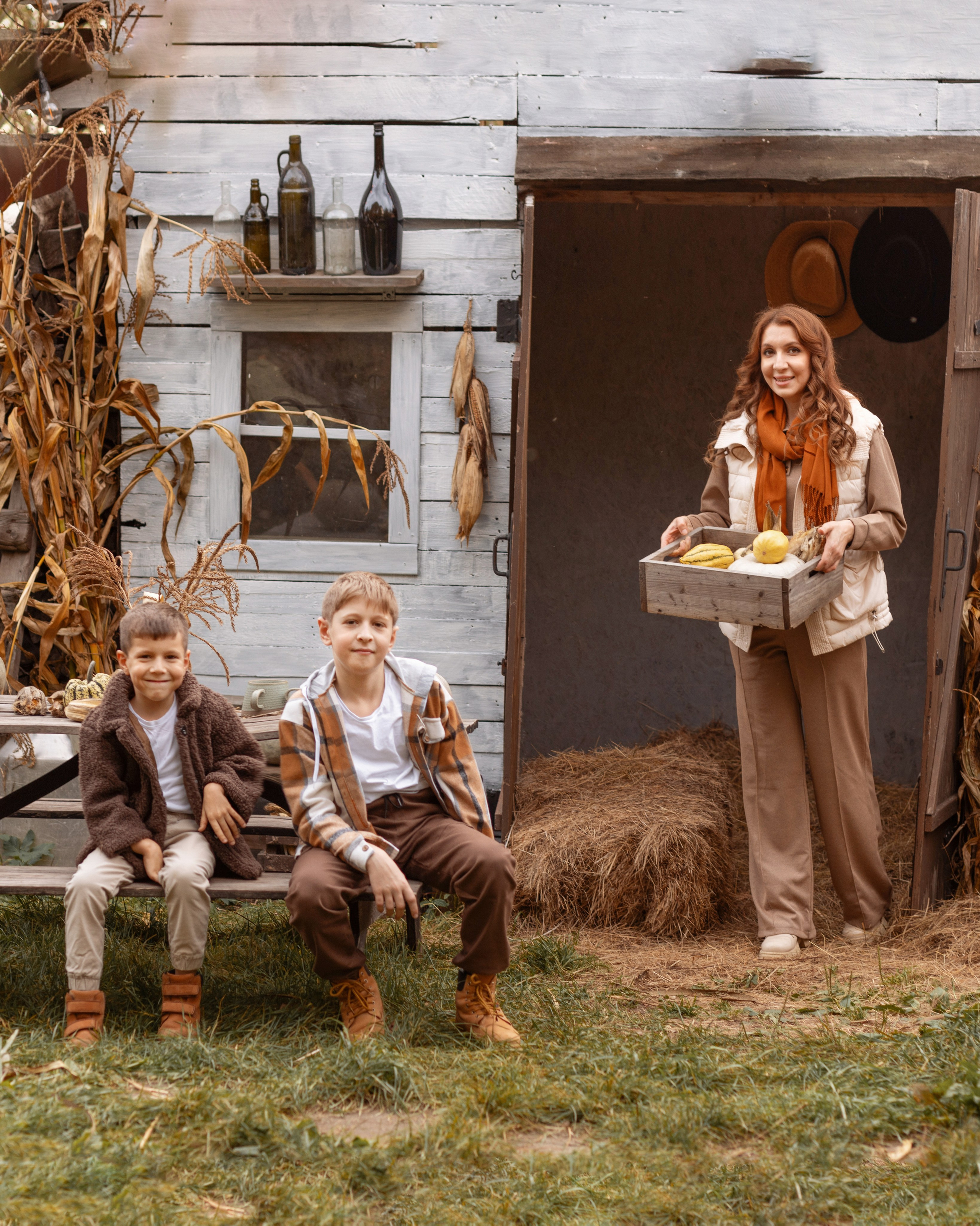 Мадина, Мохаммад, Шамиль. Семейный фотограф В Москве Александра Дейкун