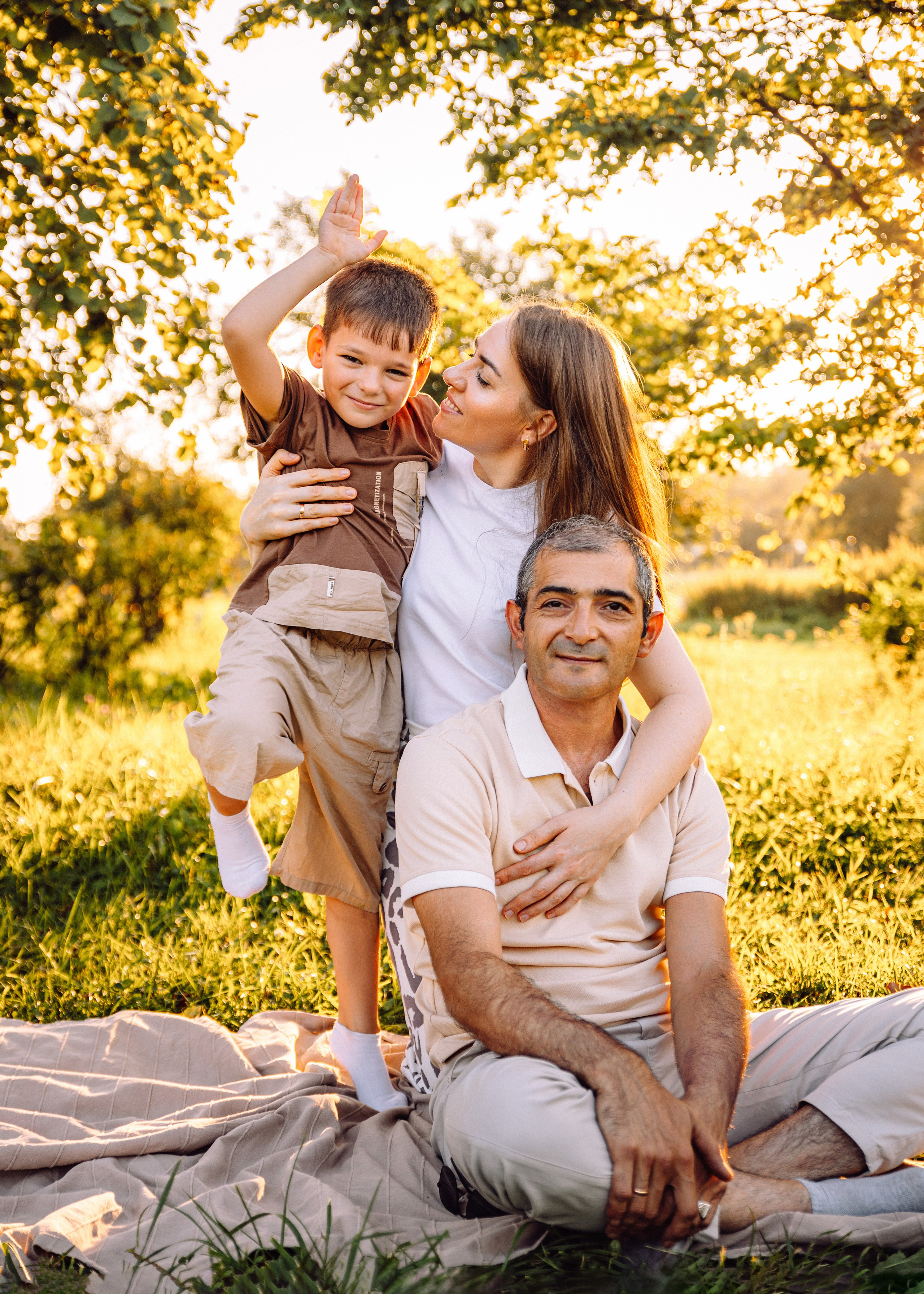 Наталия, Нахид, Давуд. Семейный фотограф В Москве Александра Дейкун