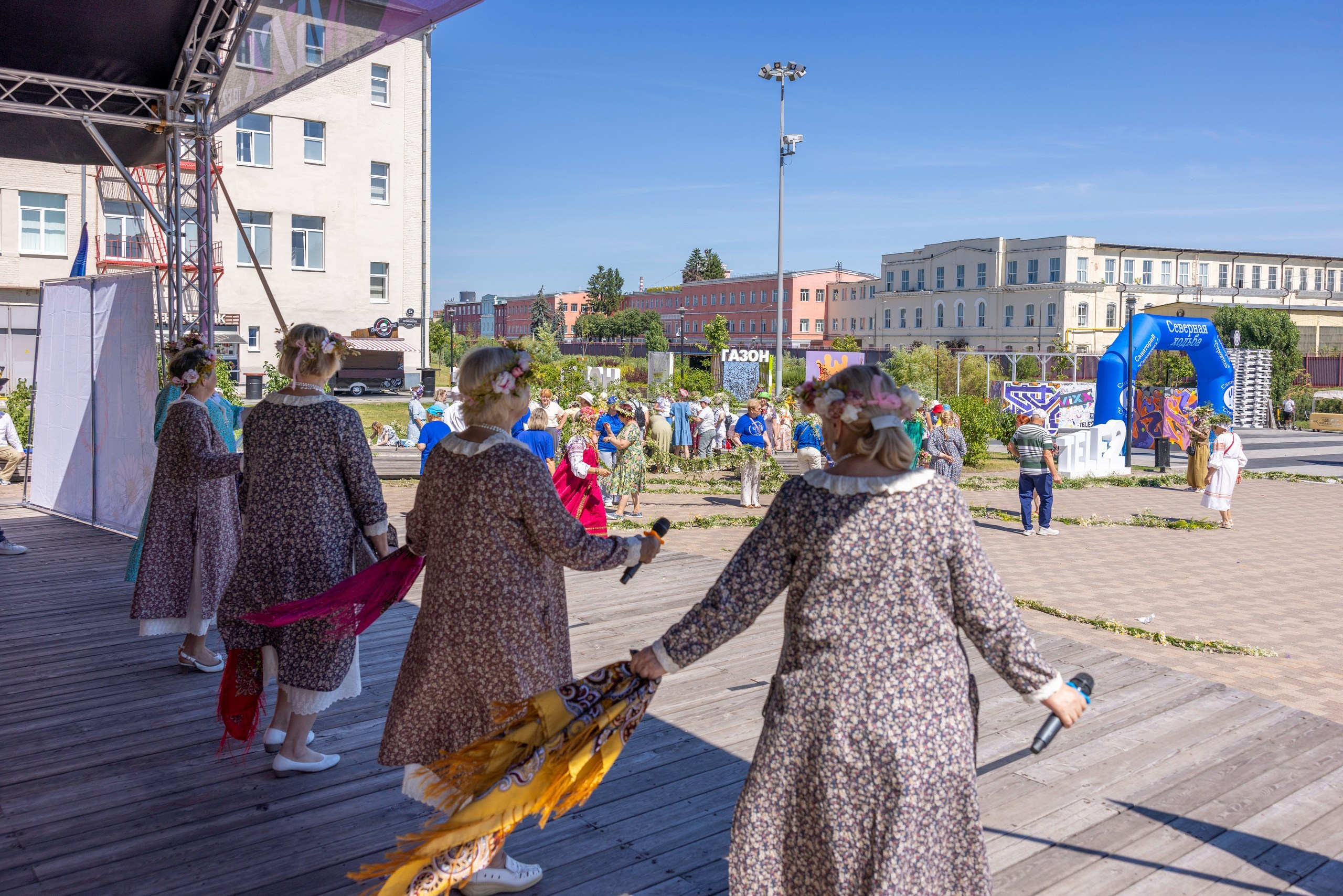 Фестиваль «Ромашковый хоровод». Северная ходьба. Фотограф в Туле Крупский АнДРей. Фотостудия «КАДР71» в Туле