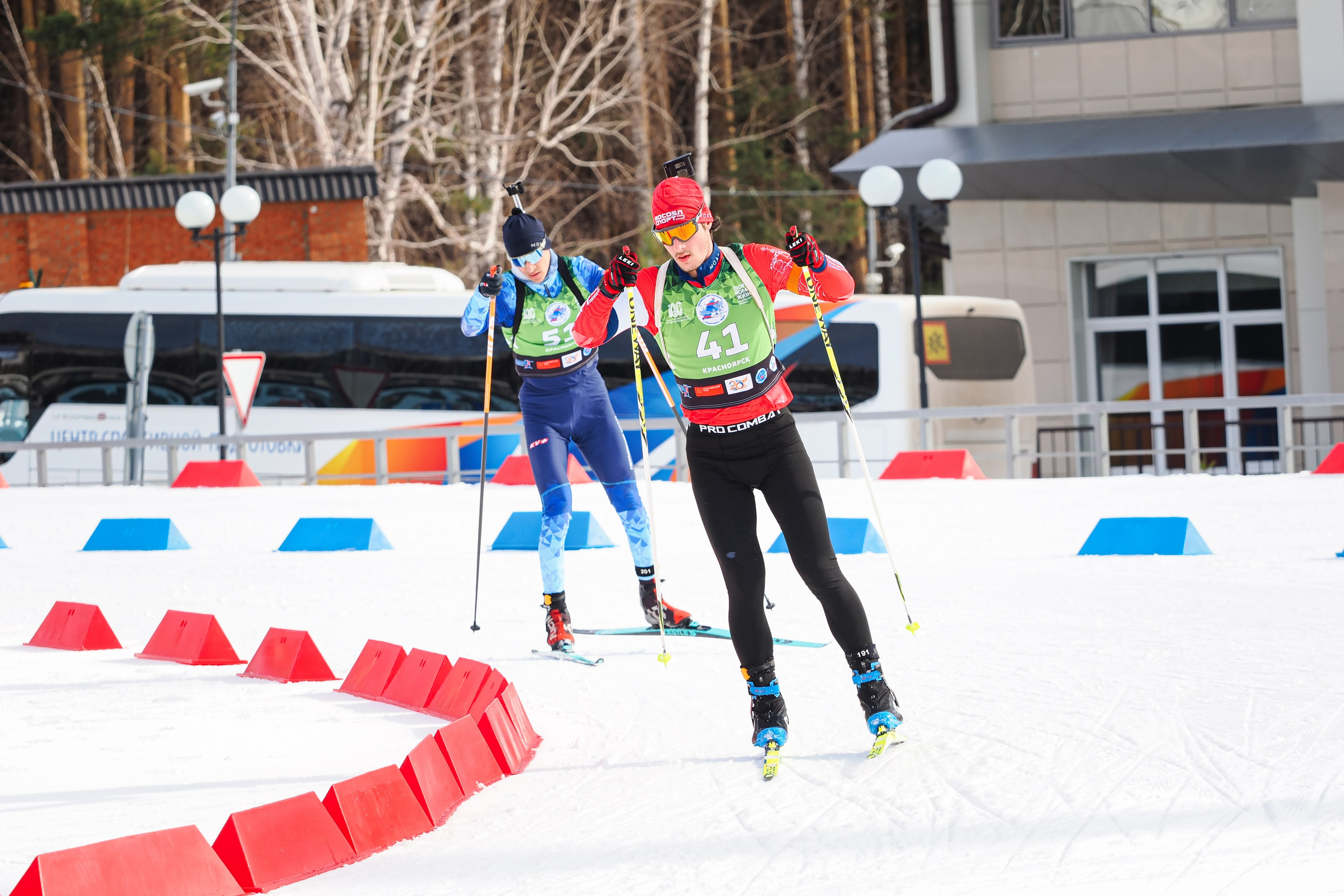 Биатлон / Первенство России. Репортажный фотограф Алексей Козьмин