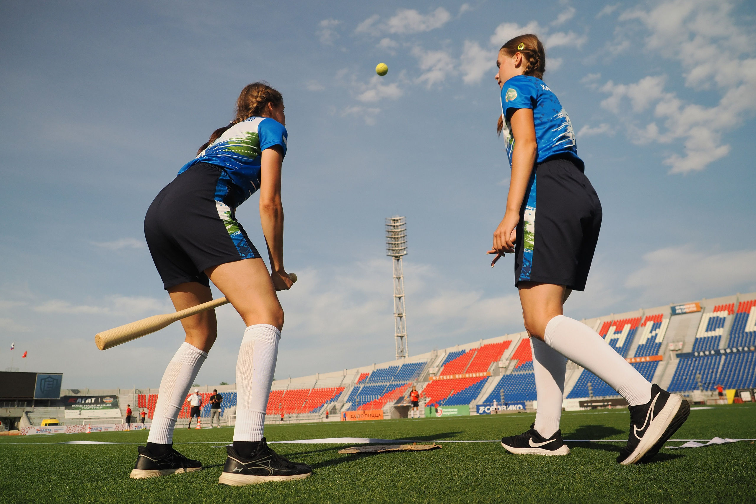Всероссийские соревнования по русской лапте. Репортажный фотограф Алексей Козьмин