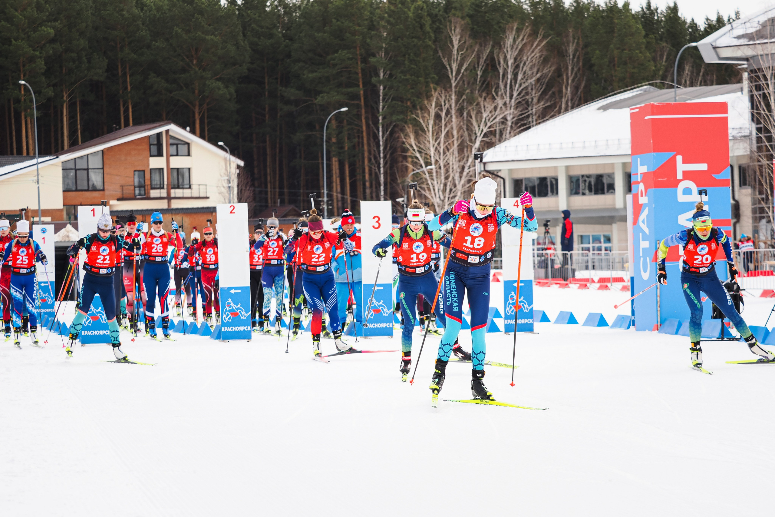 Биатлон / Первенство России. Репортажный фотограф Алексей Козьмин
