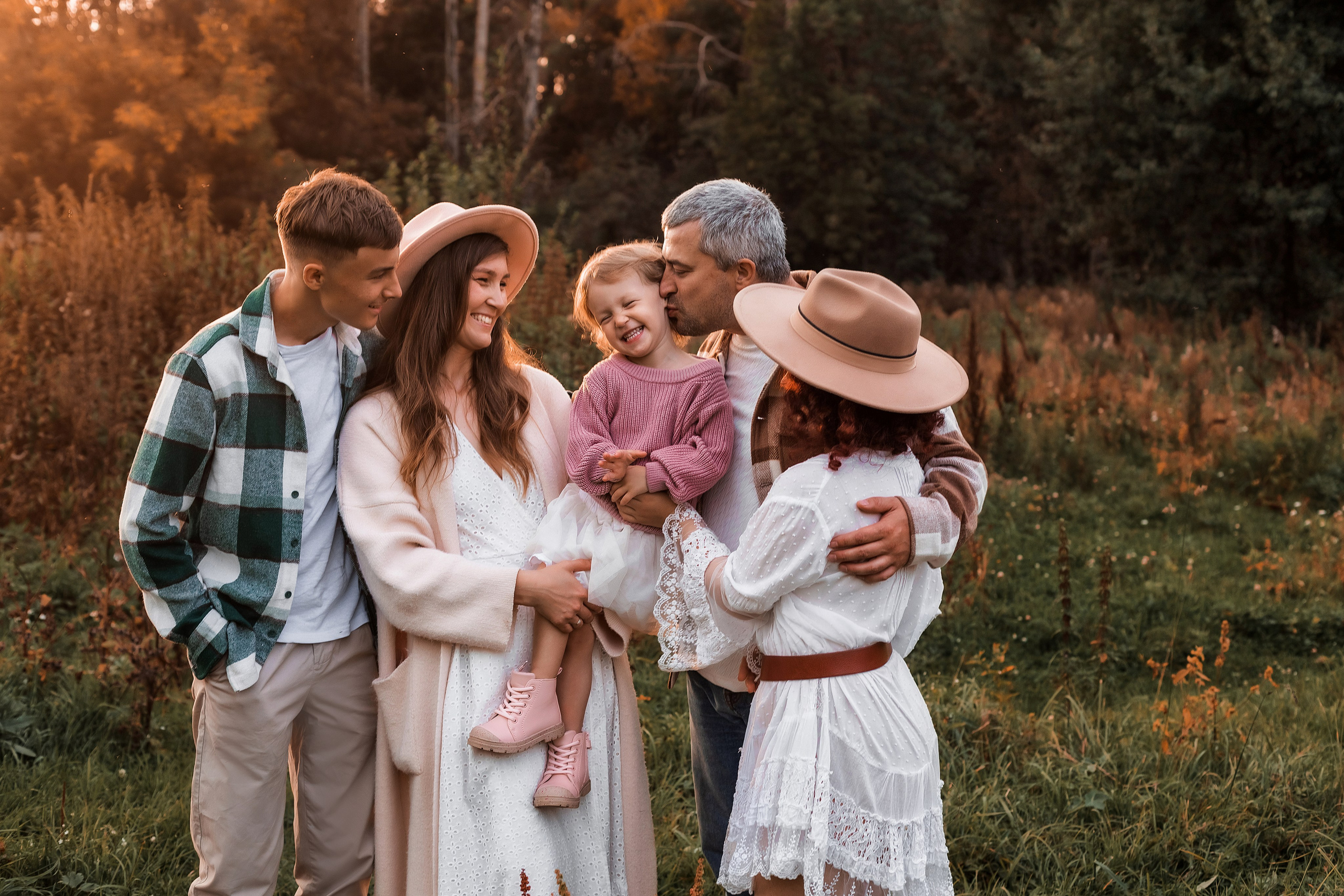 Когда все вместе. Фотосессия большой семьи. Семейный и детский фотограф в Екатеринбурге Оксана Пипкина