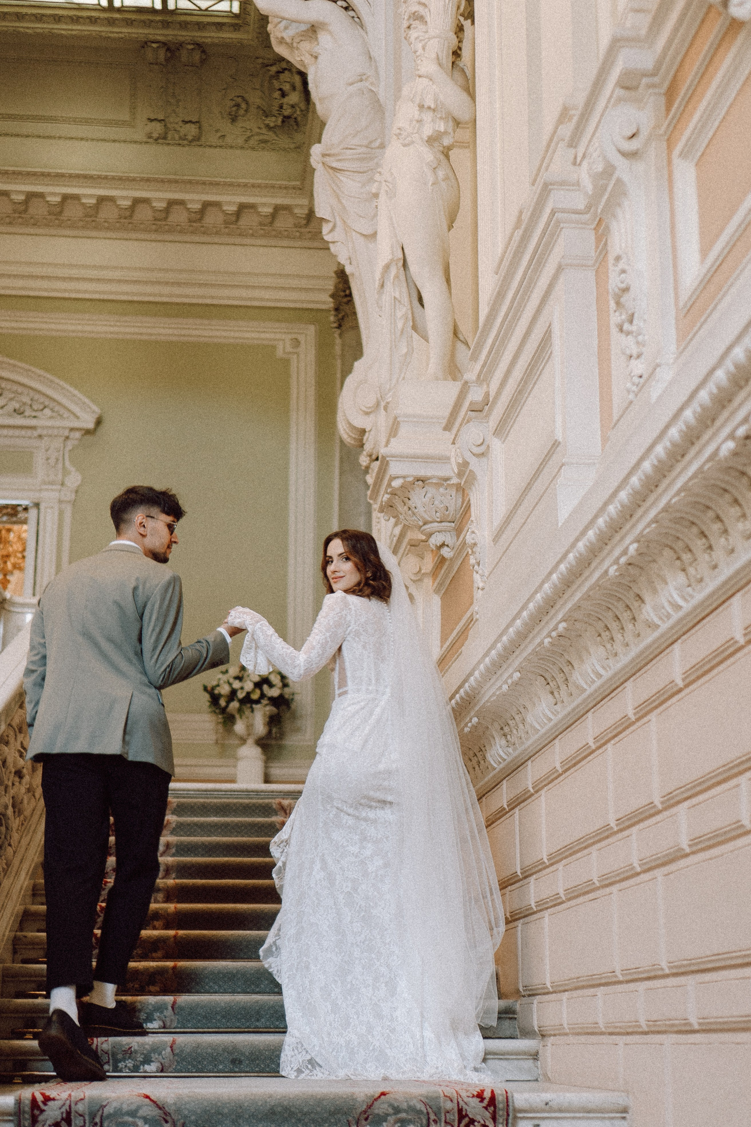 СВАДЕБНАЯ СЬЕМКА В ПЕРВОМ ДВОРЦЕ БРАКОСОЧЕТАНИЯ. Профессиональный фотограф, Санкт-Петербург — Виктория Богомолова