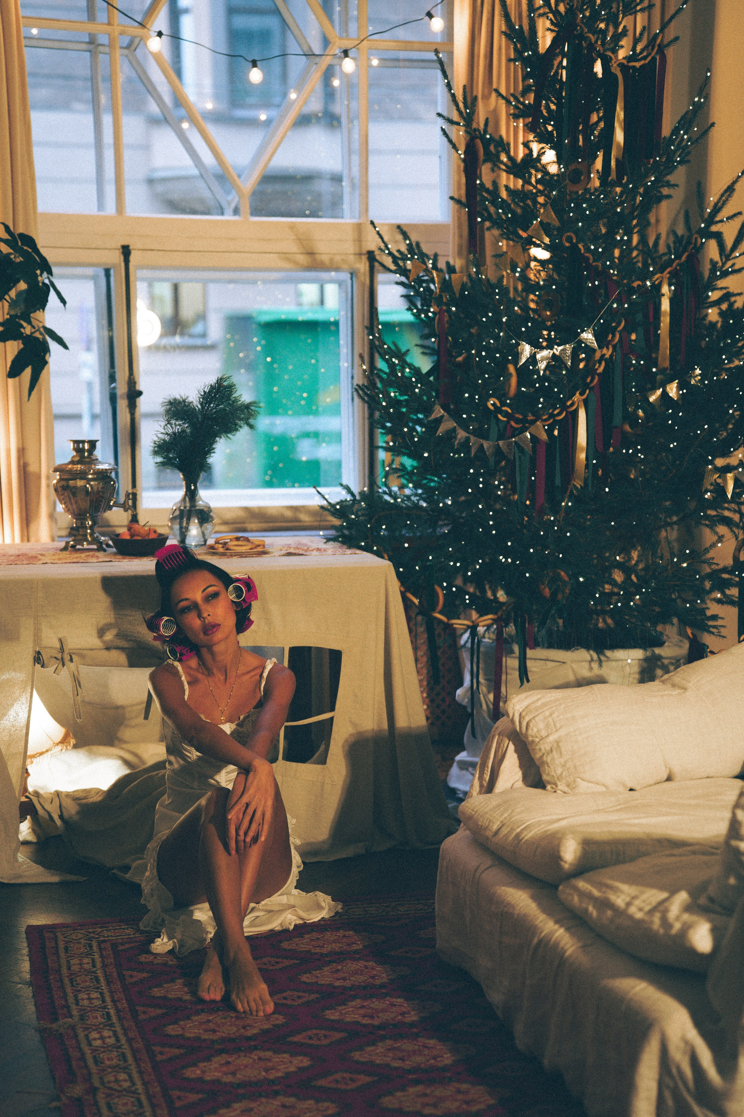 ФОТОСЕСИИЯ К НОВОМУ ГОДУ В АТМОСФЕРНОЙ СТУДИИВ ЦЕНТРЕ ПИТЕРАИ ВИНТАЖНЫЙ ОБРАЗ. Профессиональный фотограф, Санкт-Петербург — Виктория Богомолова