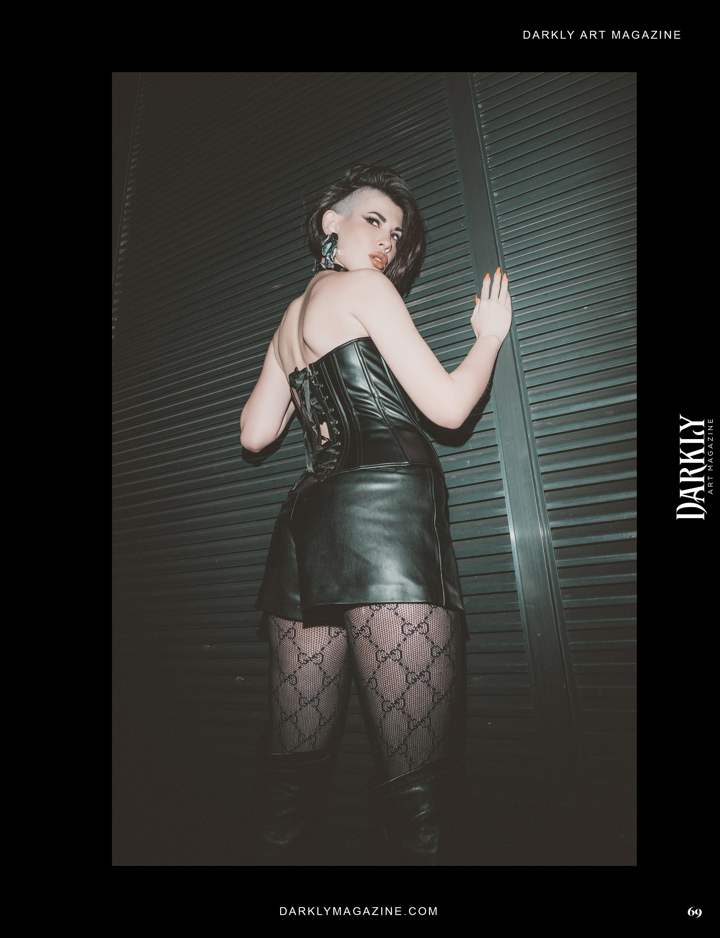 Публикация фотографий в глянцевом журнале Darkly Magazine | Ермаков Константин