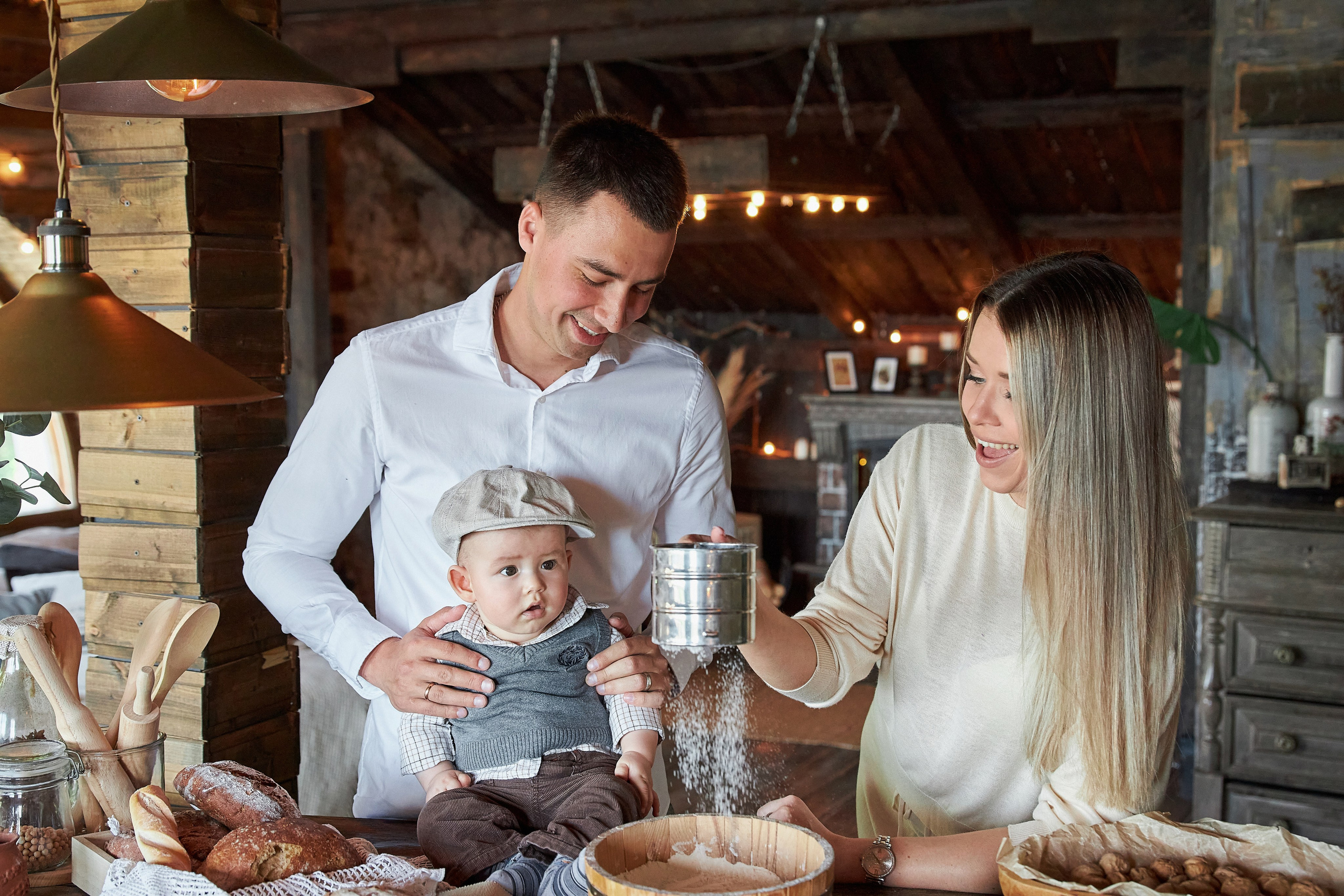 Семейные студийные съемки. Кокорин Евгений Фотограф