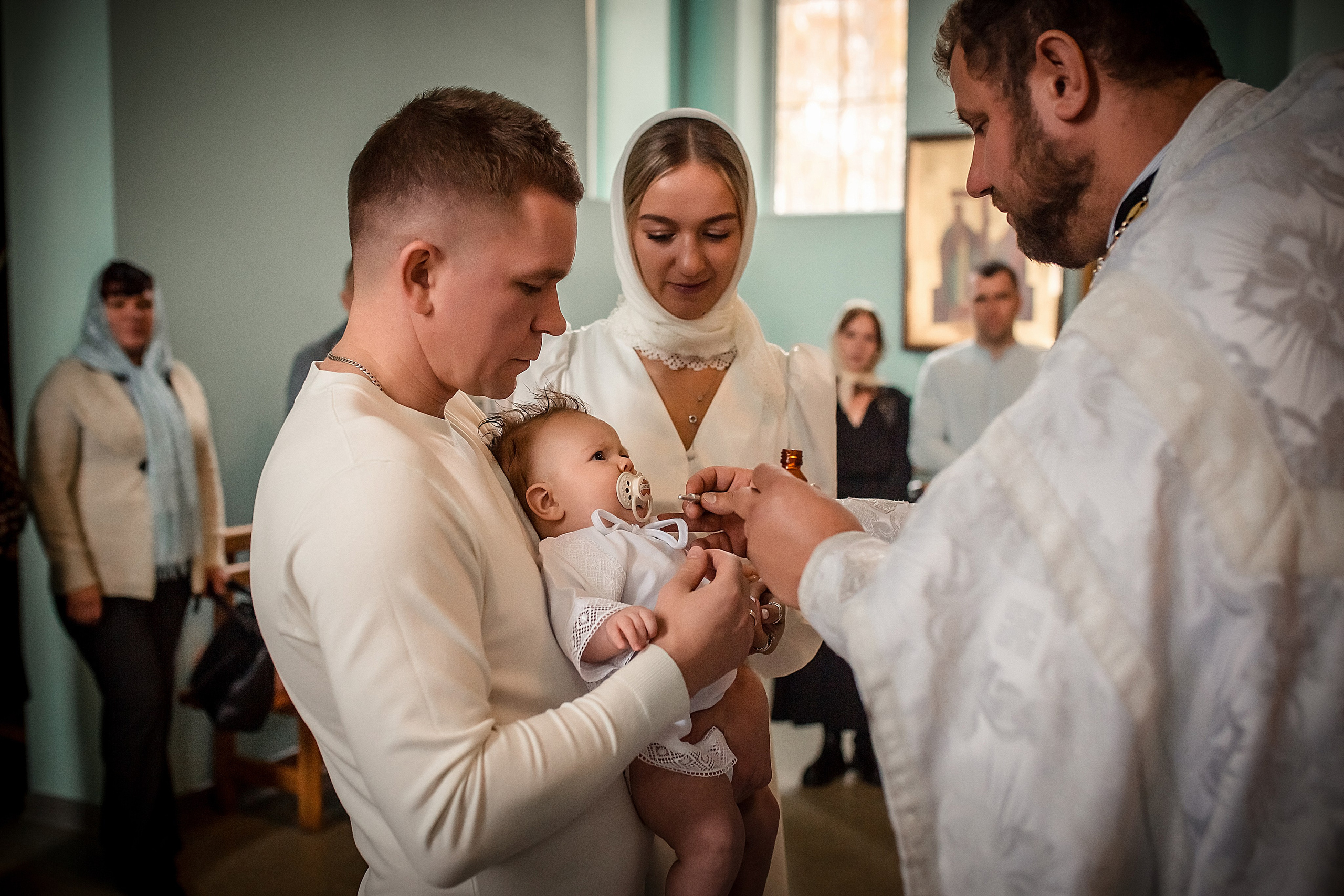 Крещение Верочки