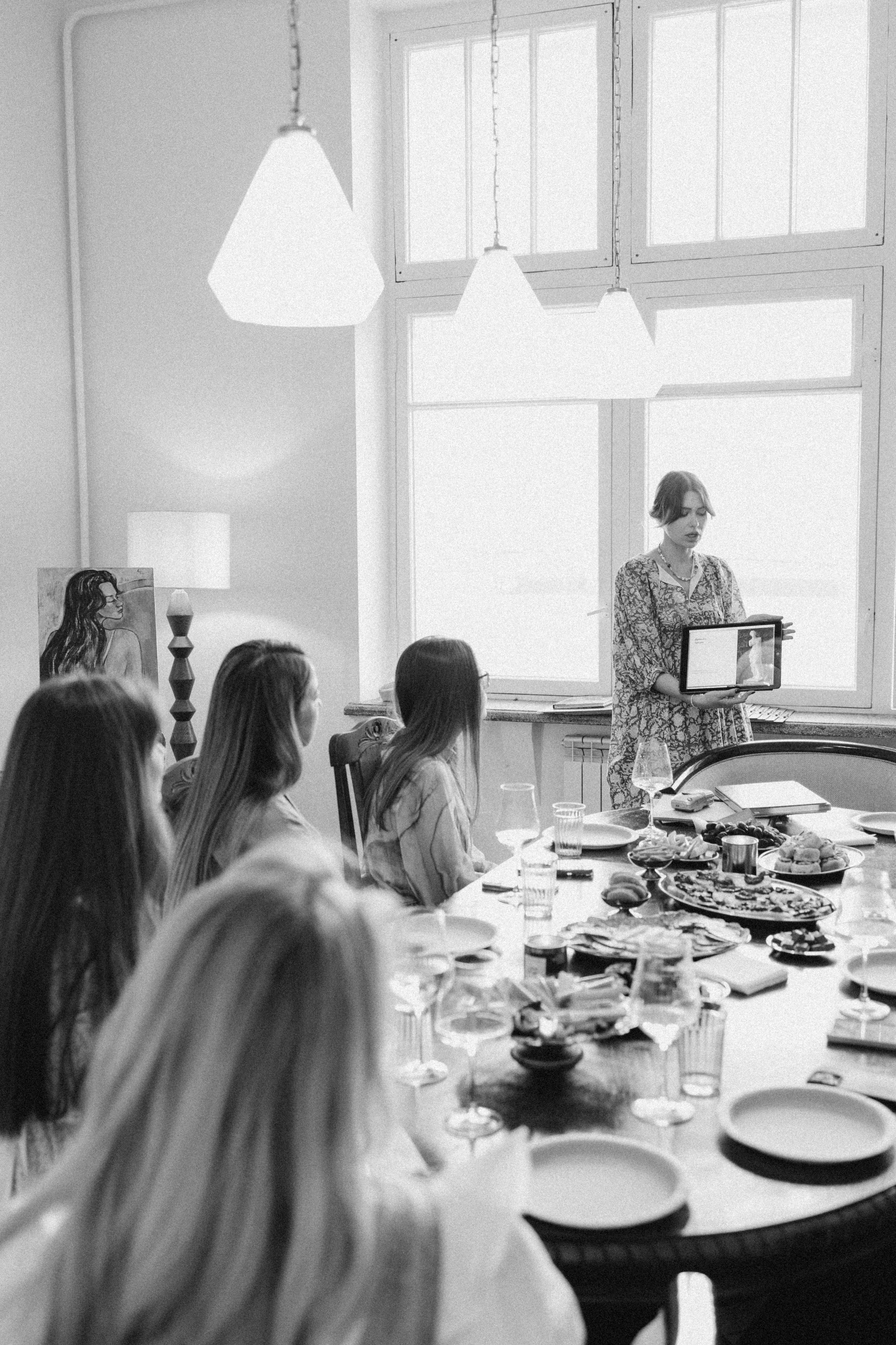 Арт-полдник с женским сообществом. Семейный фотограф в Москве Валерия Карпова