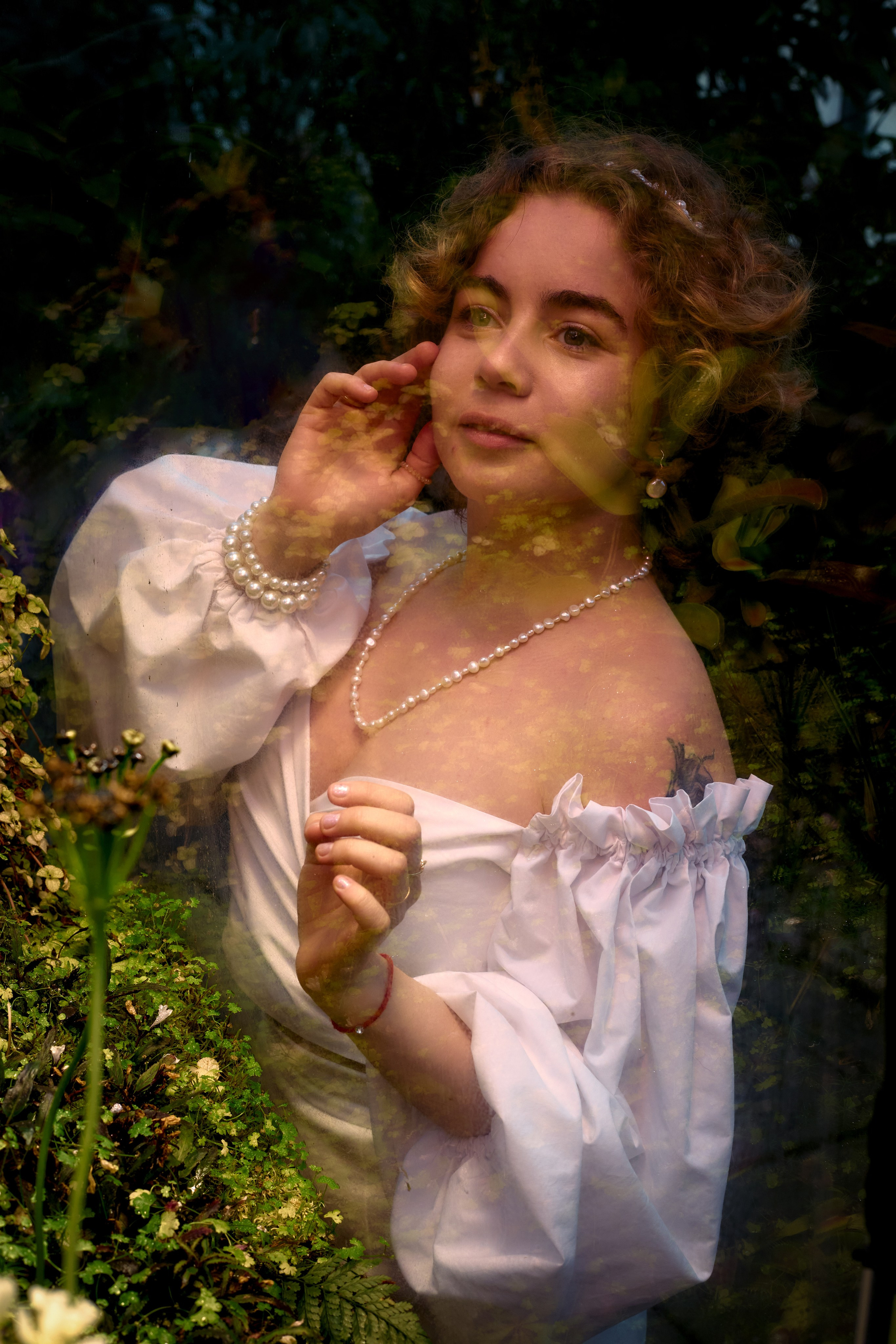 Фотосессия в саду. Портретный фотограф в Санкт-Петербурге Анастасия Епифанова