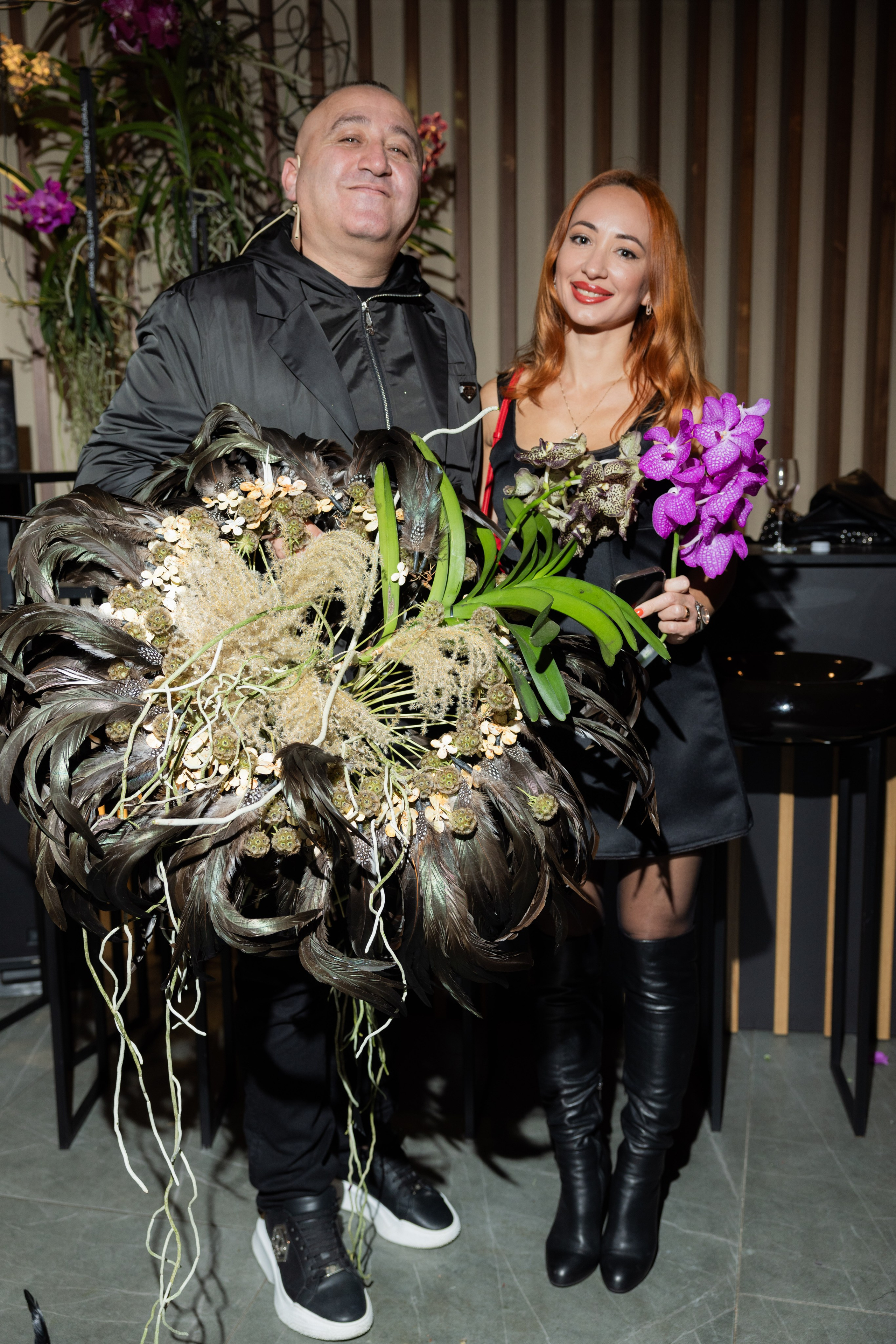 A night of luxury and floral elegance at Meliá Hotel Barcelona with Araik Galstyan’s designs