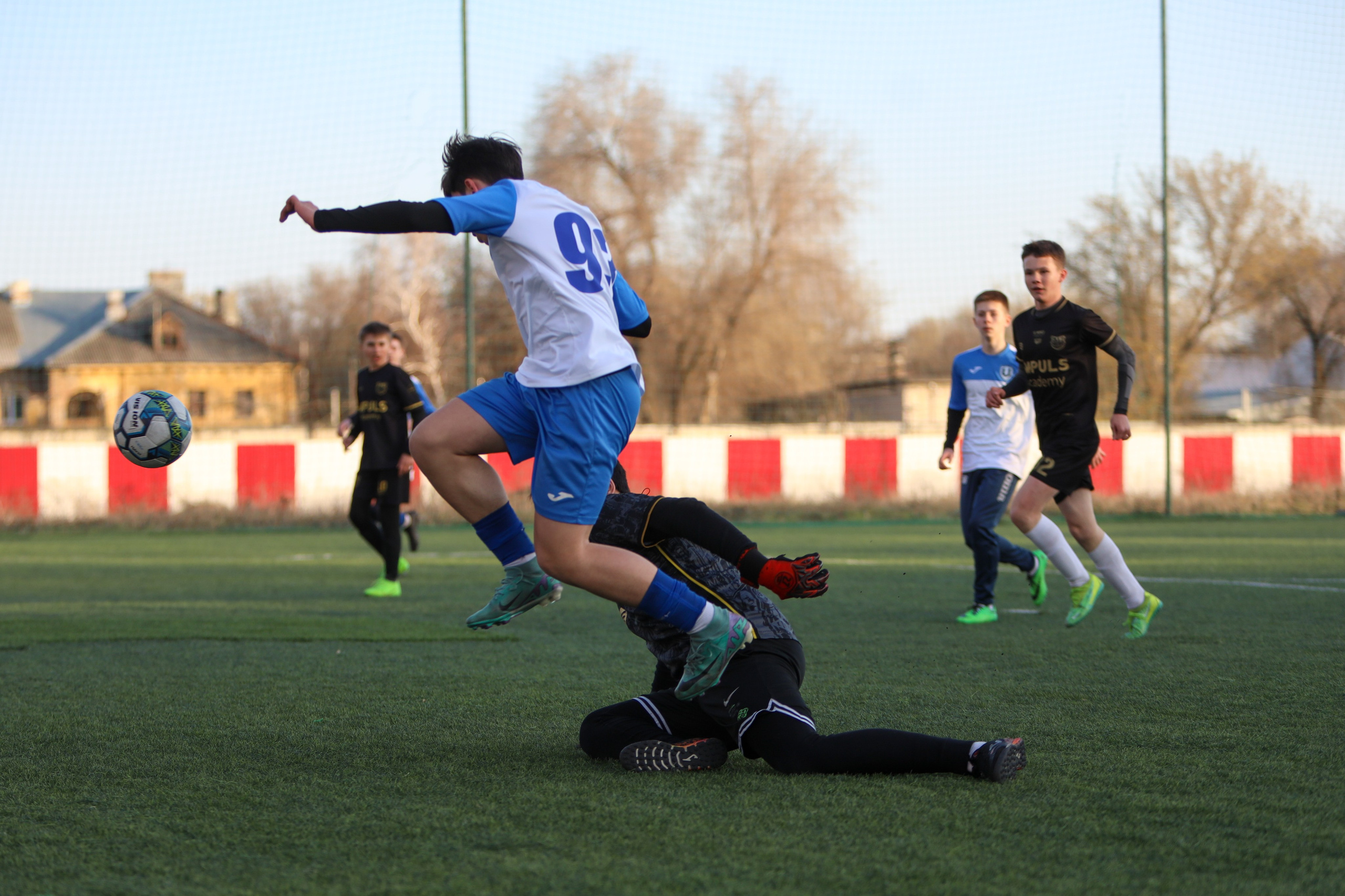 Импульс — Виктория Унион. Чемпионат СФПЛ. Молодежная футбольная лига U-15. Спортивный фотограф в Самаре
