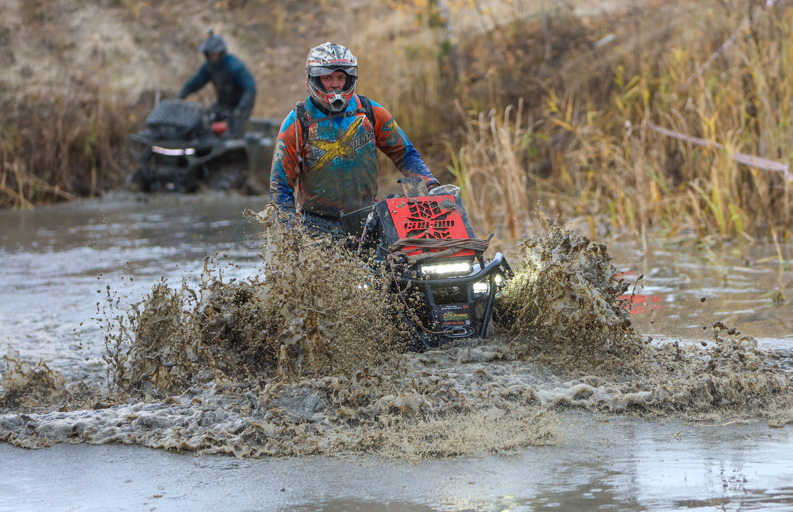 Гонки на квадроциклах Грязевое кольцо. Спортивный фотограф в Самаре