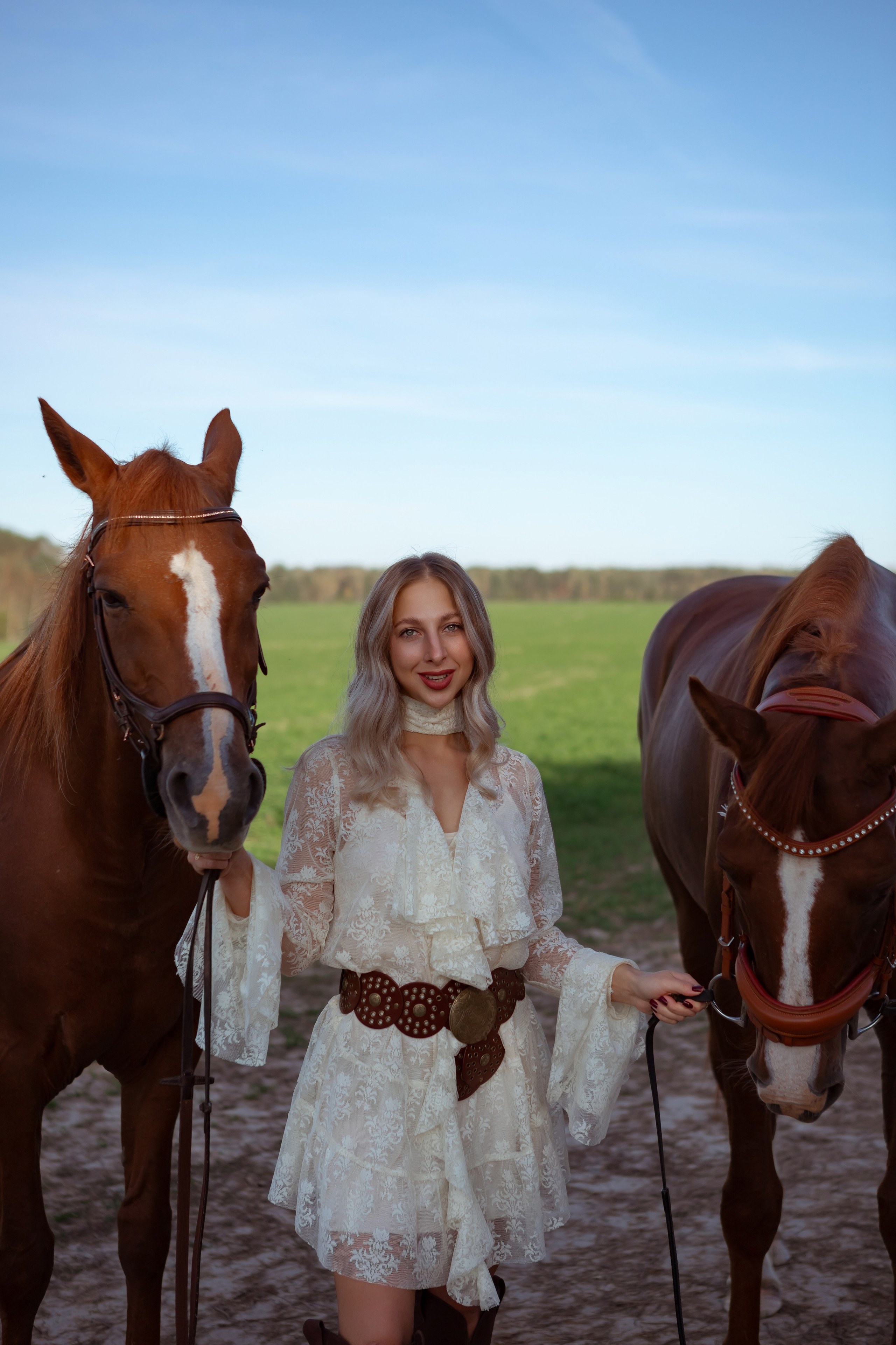 Съемка Елизавета с лошадьми. Фотограф Калуга