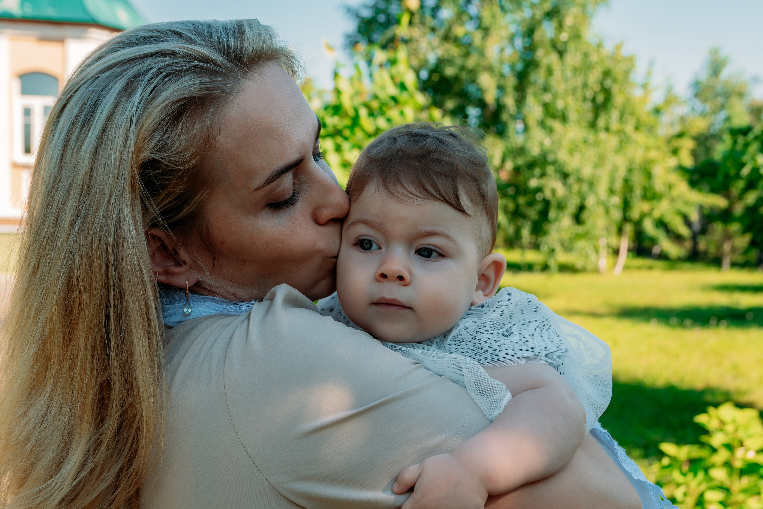 Таинство крещения. Фотограф Алёна Царькова. Киселевск