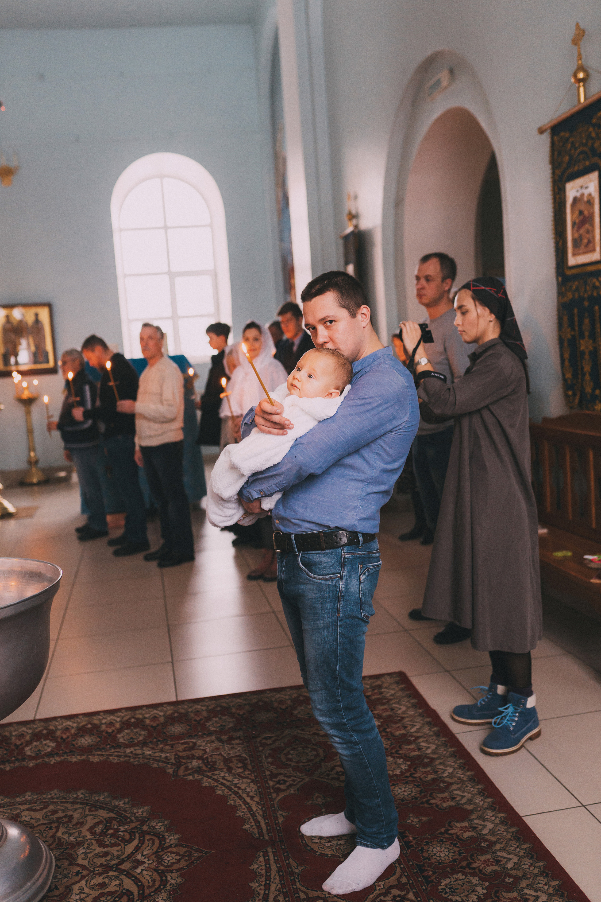 Крещение. Семейный и контент фотограф в Омске Савченко Ольга