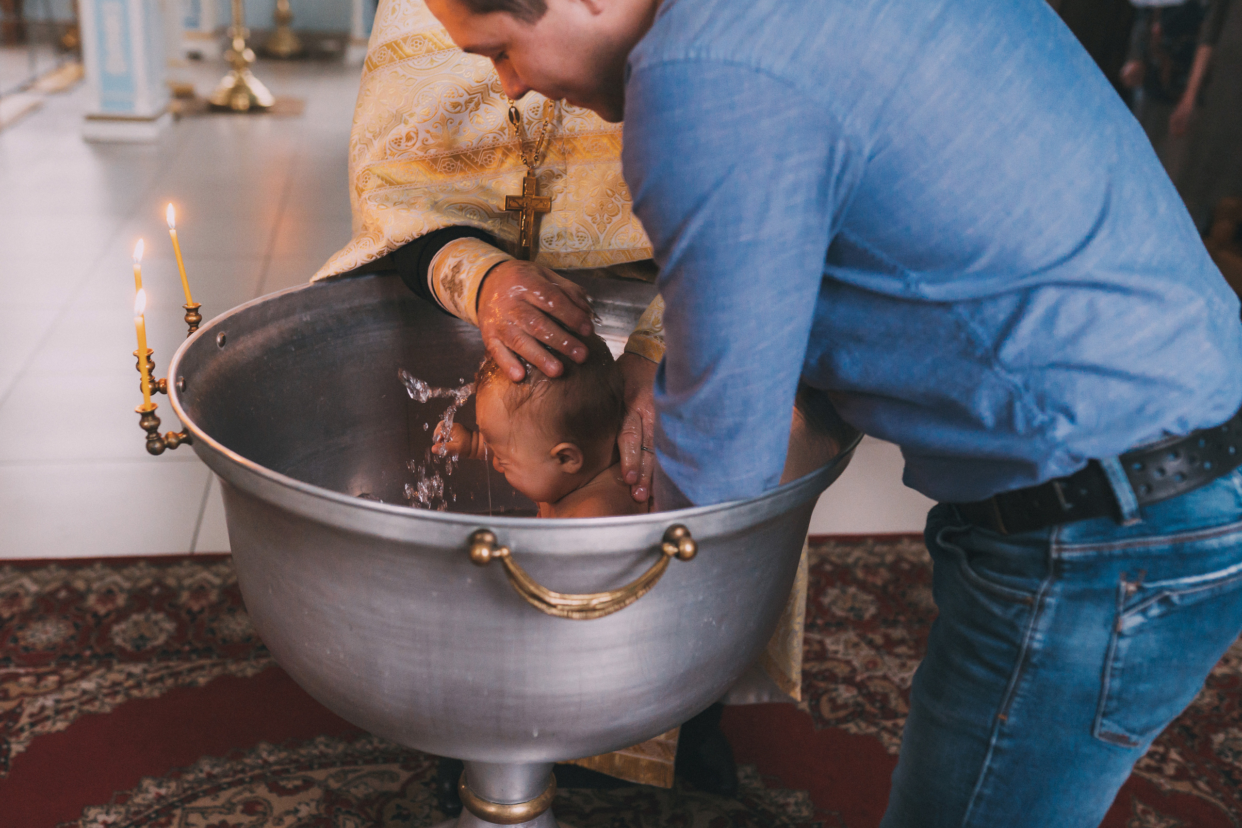 Крещение. Семейный и контент фотограф в Омске Савченко Ольга