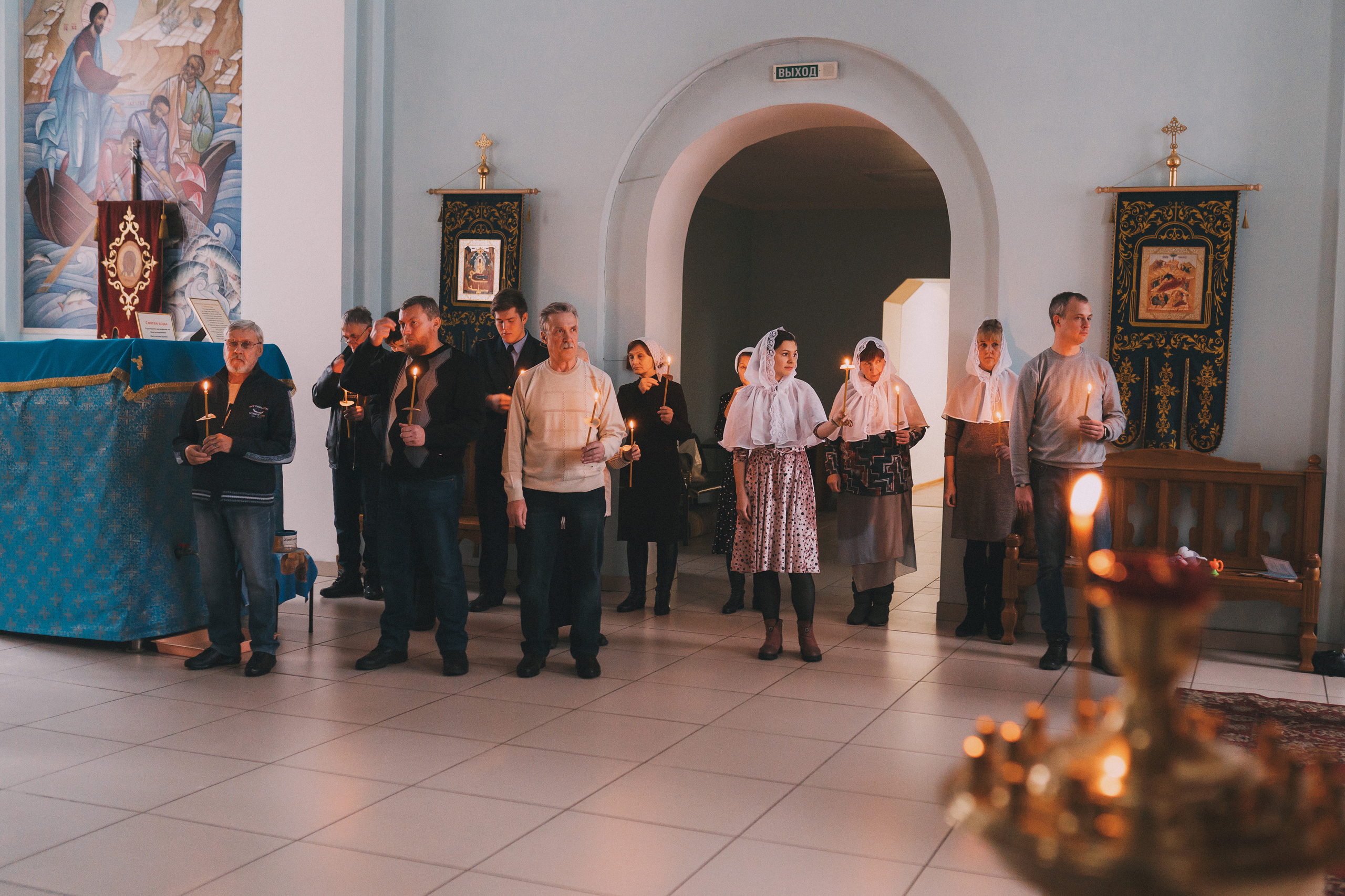 Крещение. Семейный и контент фотограф в Омске Савченко Ольга