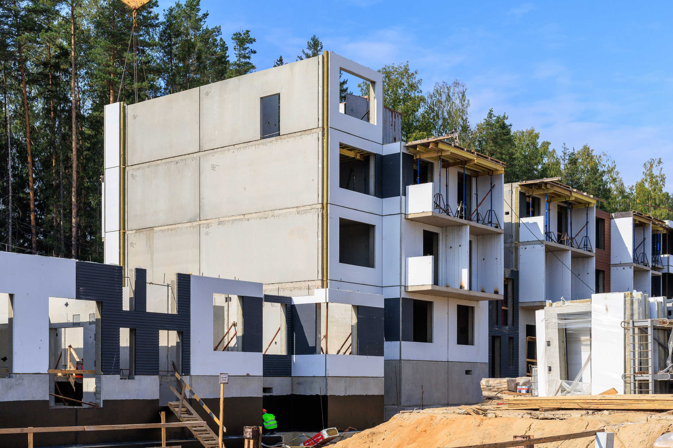 Архитектурная и репортажная фотосъёмка для застройщика