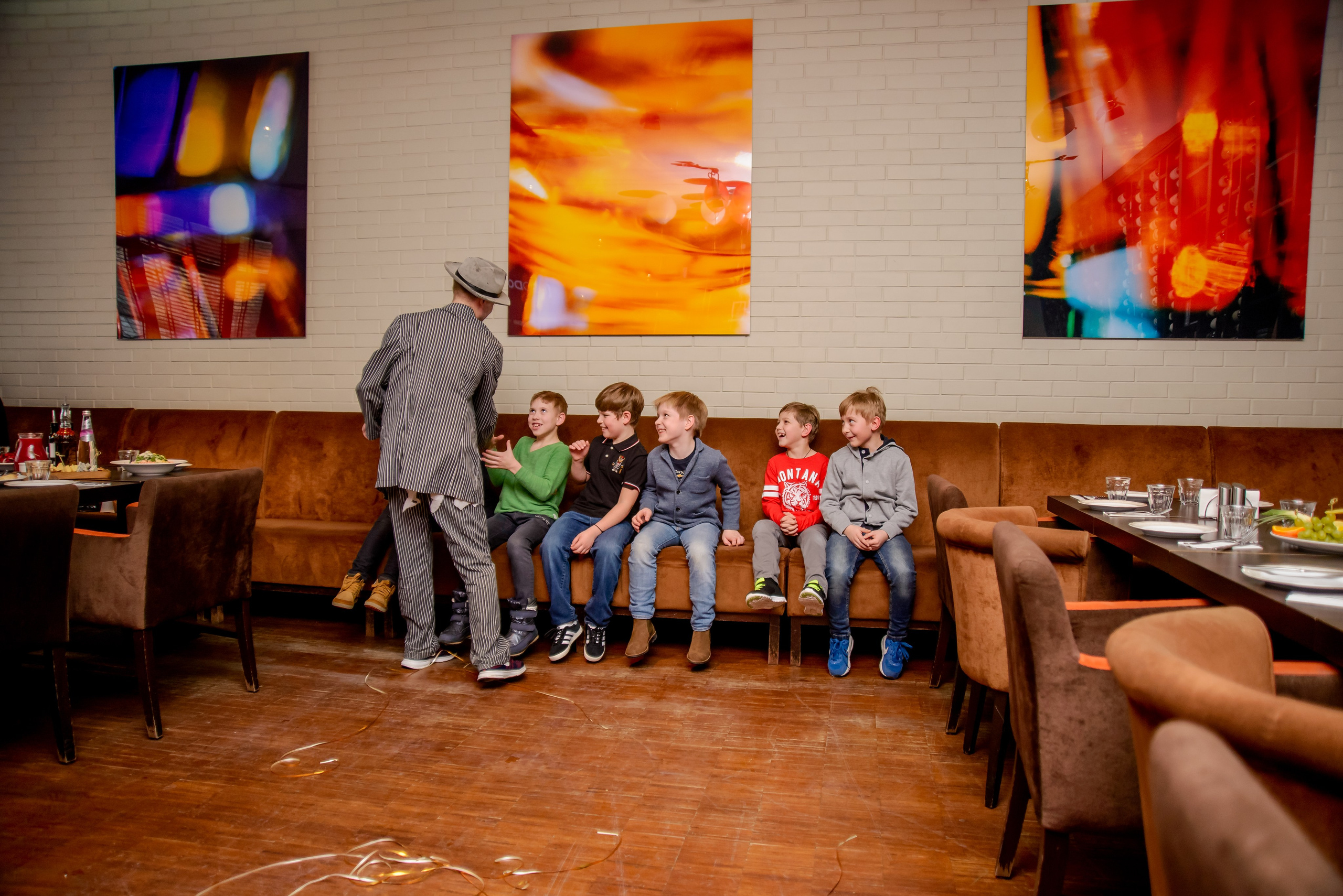 Детский день рождения в ресторане