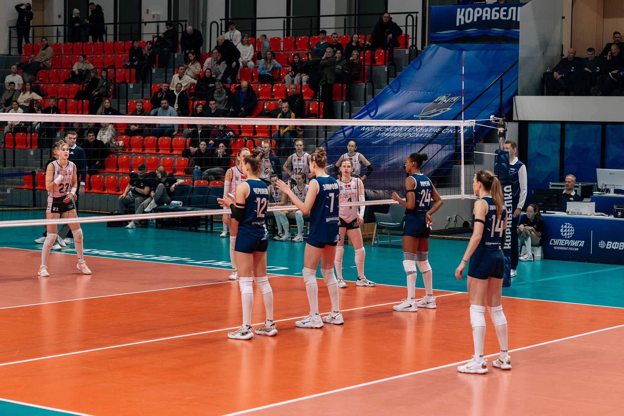 «Корабелка» — «Минчанка» Суперлига чемпионат России. Январь 26. Репортажный фотограф в Санкт-Петербурге Анастасия Клёпова