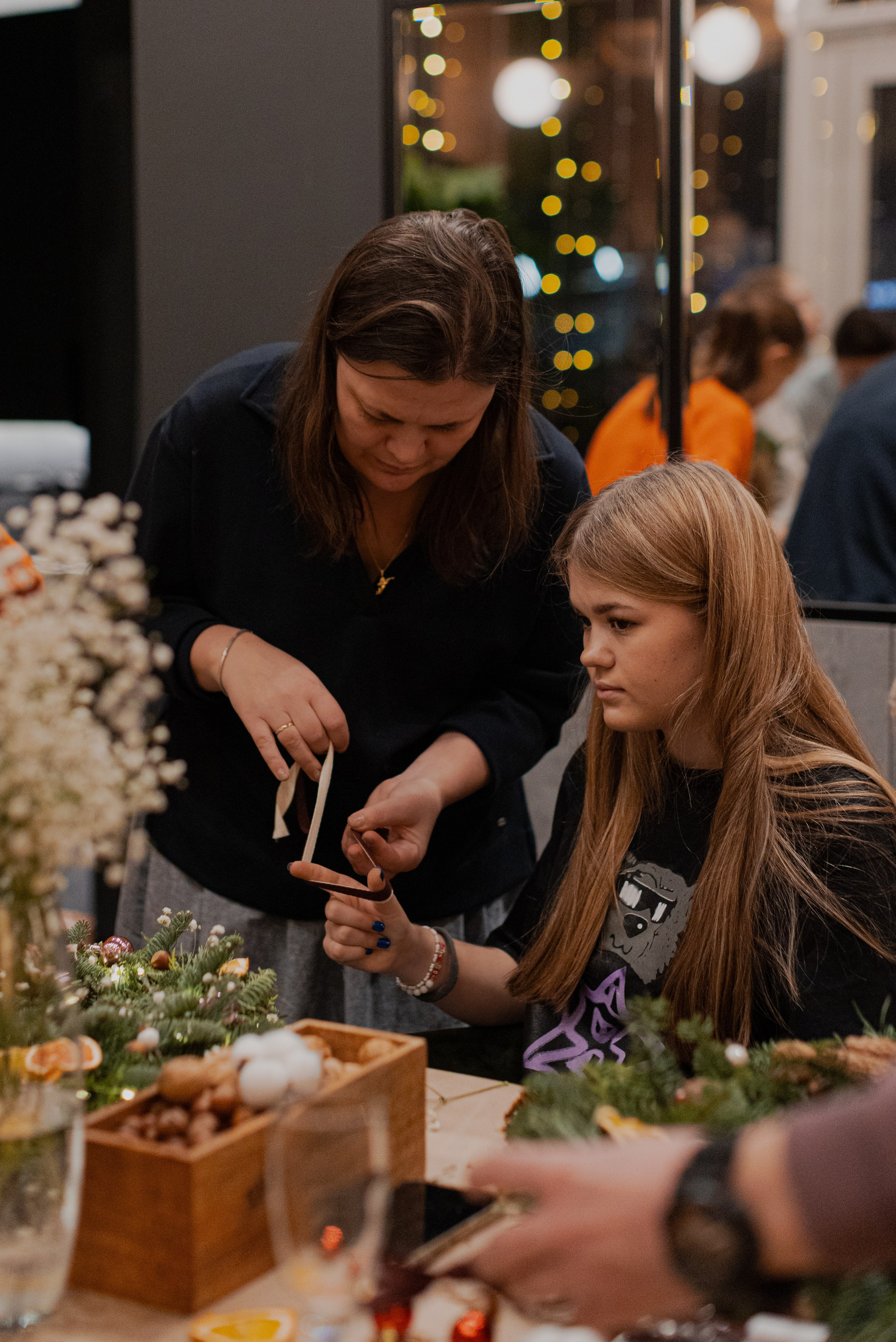 Мк Новогодний Венок. Анастасия Ракчеева Художник