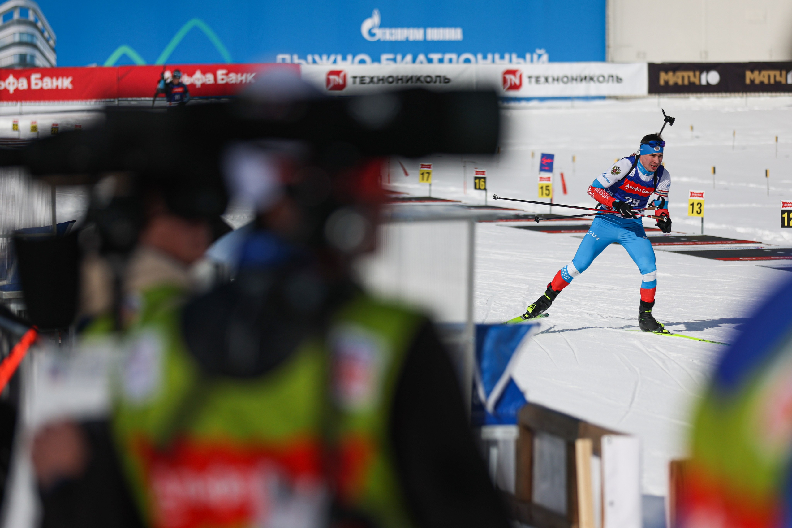 Биатлон спринт