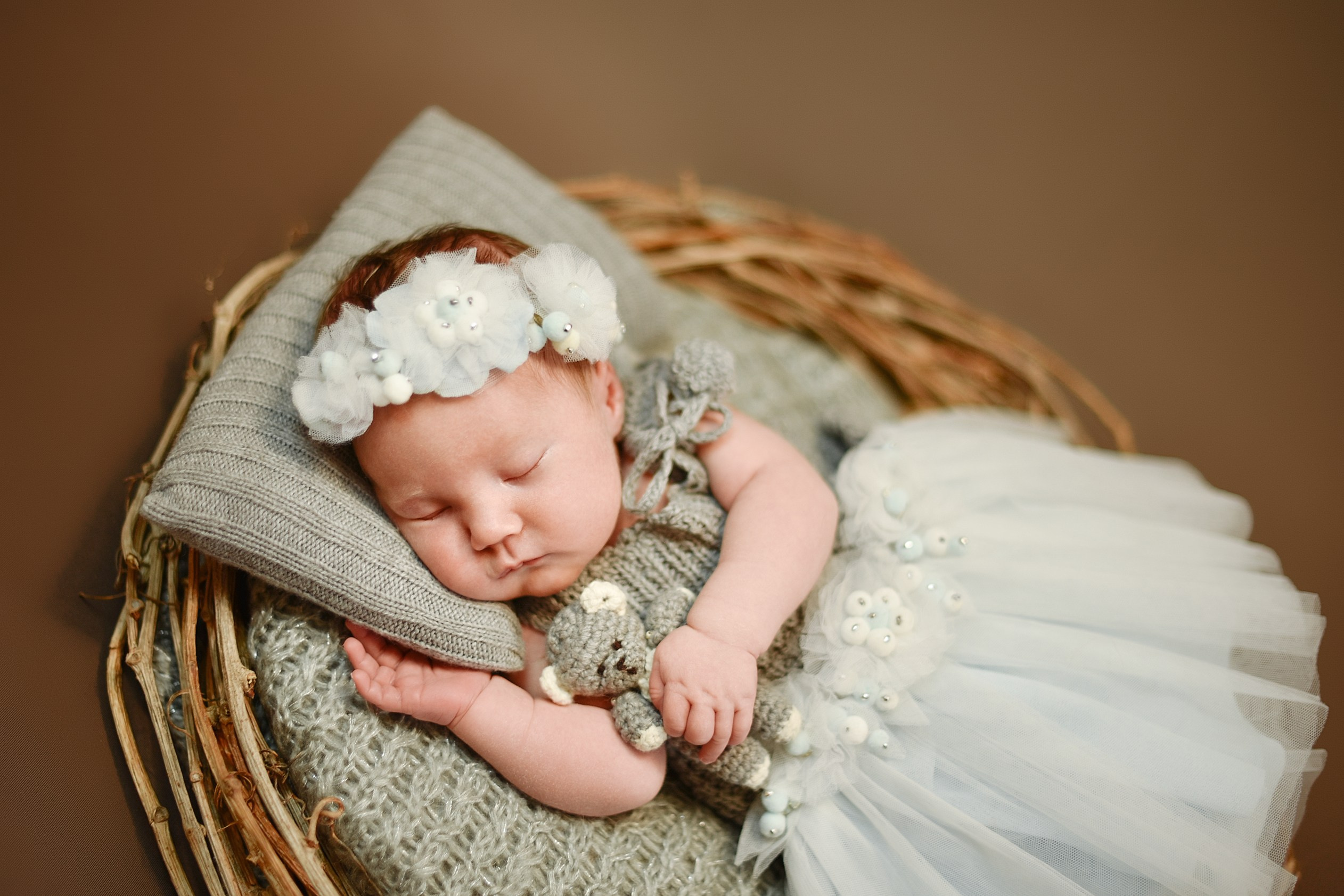 Машенька 18 дней. Фотограф беременности и новорожденных малышей Анастасия Никитина