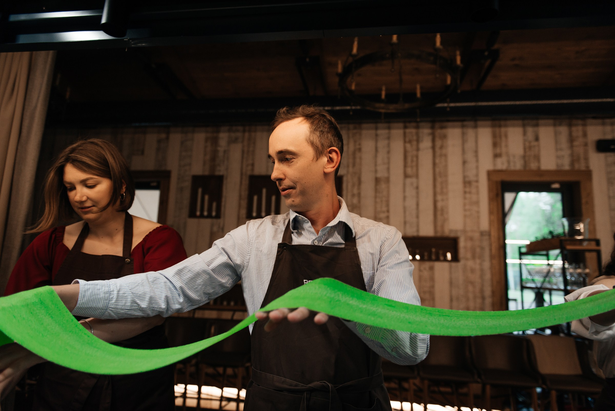 свадебный ужин в ресторане Чаща в Охта парке