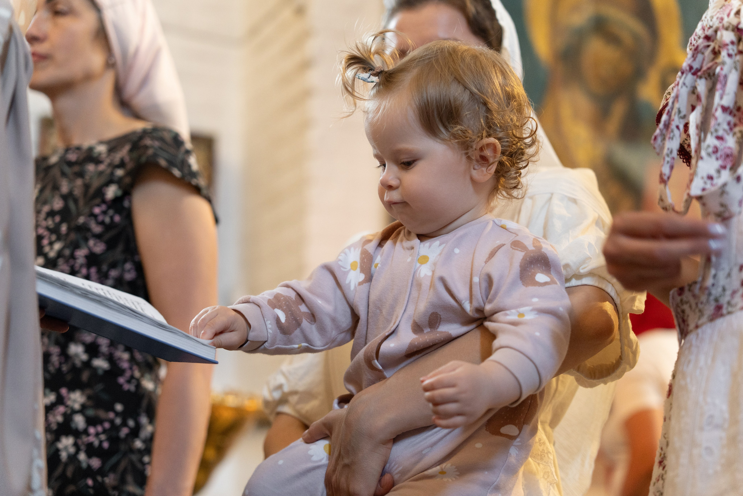 Крестины Майи в Старочеркасском Воскресенском войсковом соборе