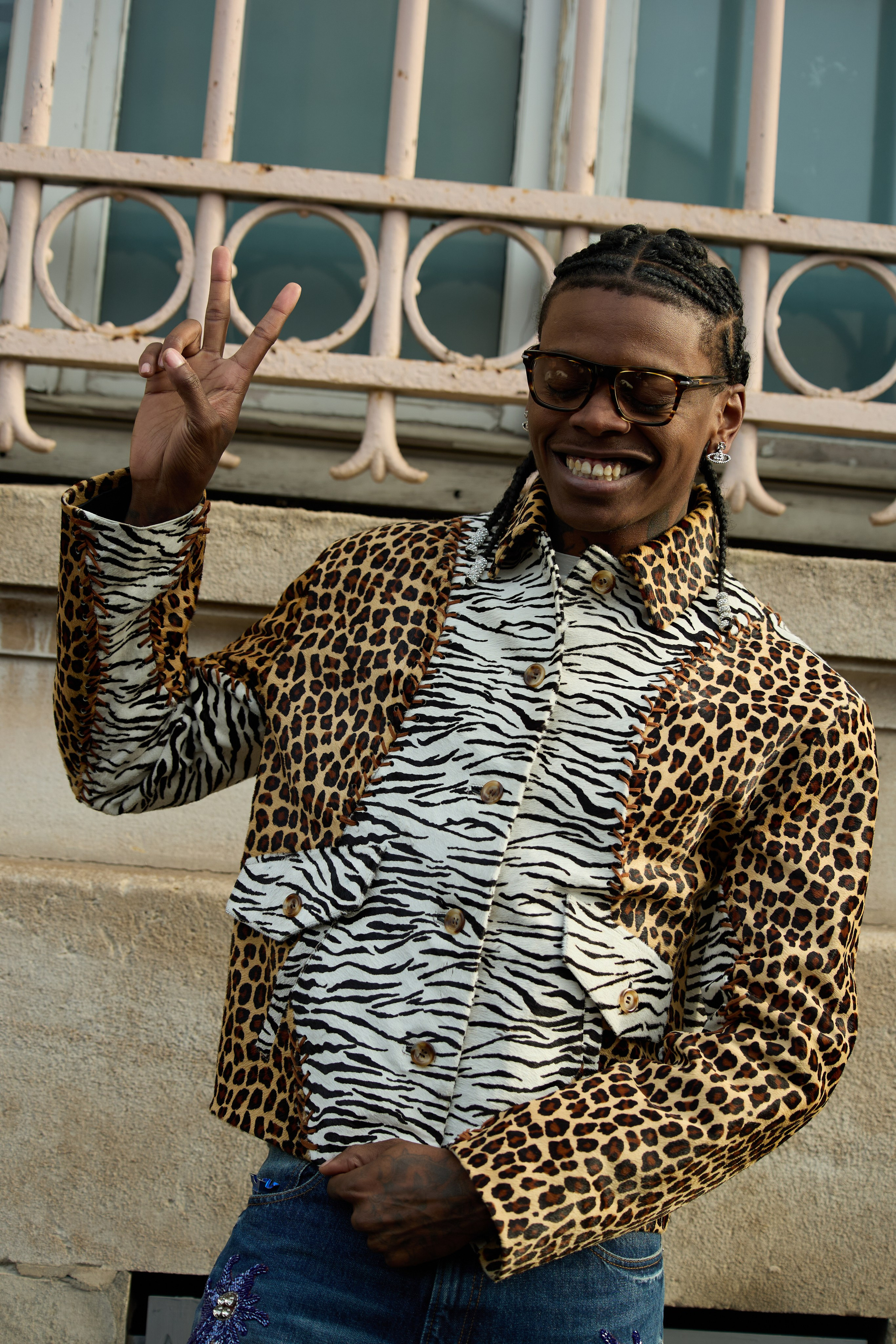 PFW MENSWEAR FALL/WINTER 25/26 BLUEMARBLE. Photographer in Milan Ivan Goncharov