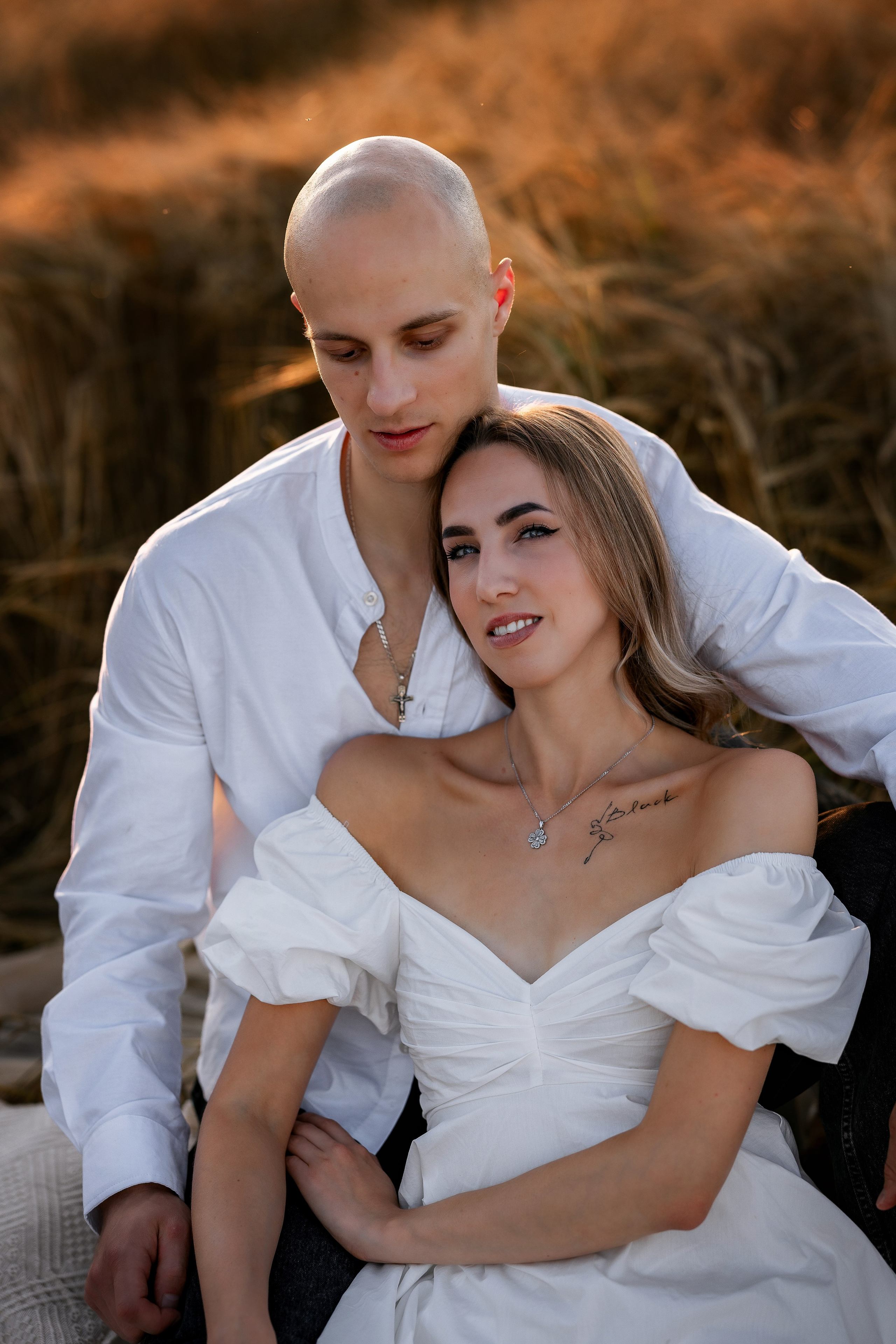 Лавстори в пшенице. Женский и семейный фотограф в Москве Виктория