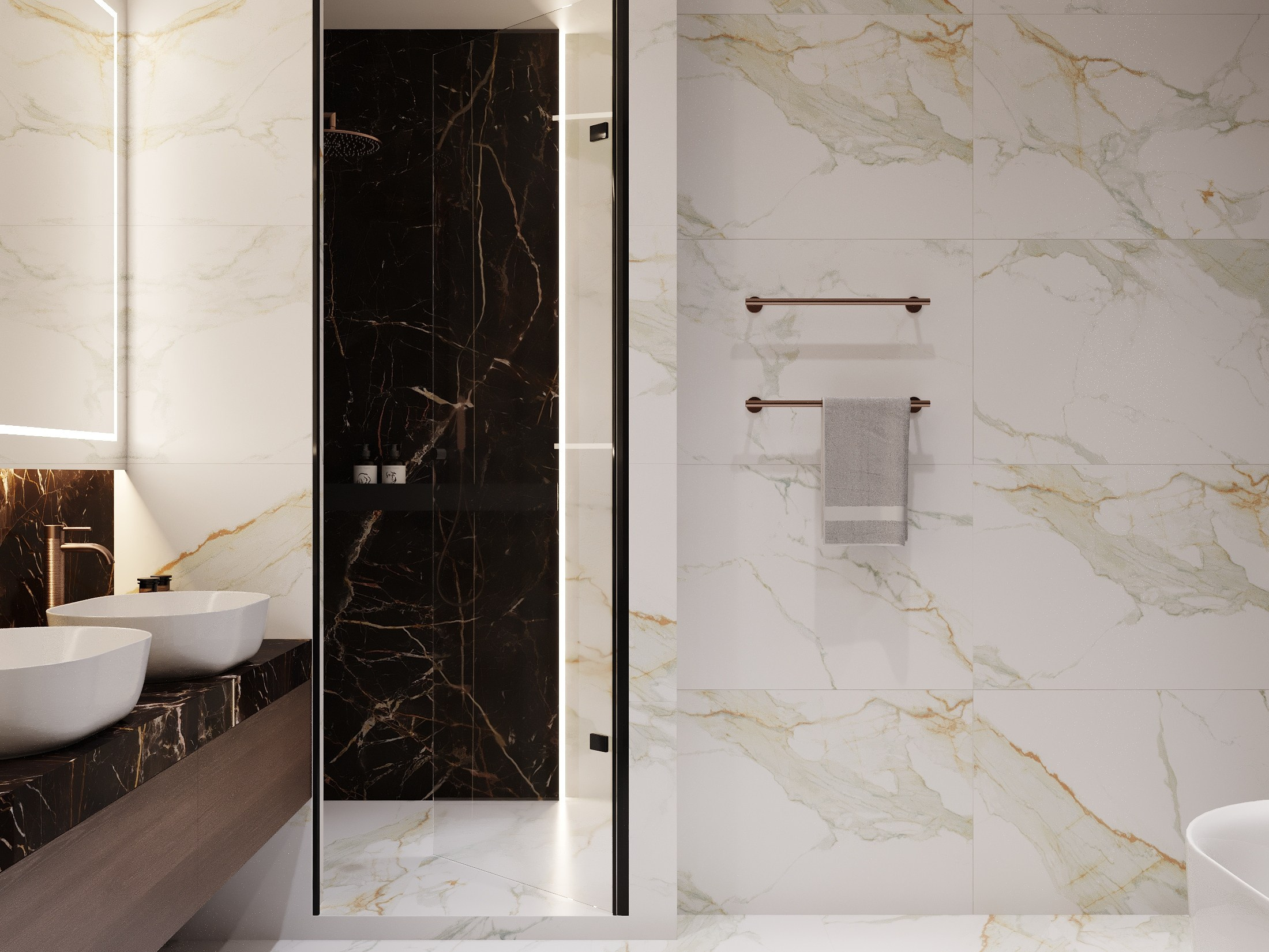 ЖК Аквамарин 186.0 кв.м. Дизайнер интерьера и 3D визуализатор Ванчугова Ольга