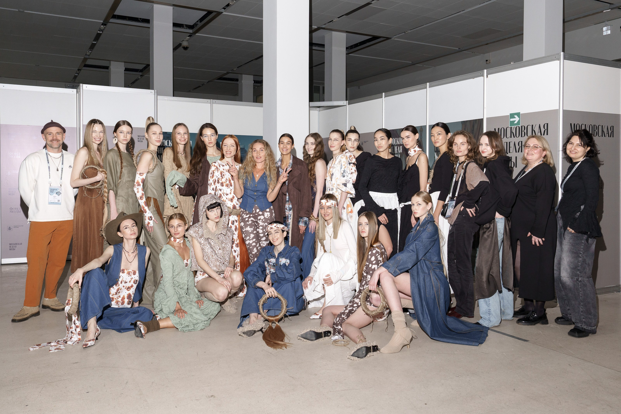 Moscow Fashion Week 2025 весна. Фотограф Николай Прокофьев модельные тесты в Москве