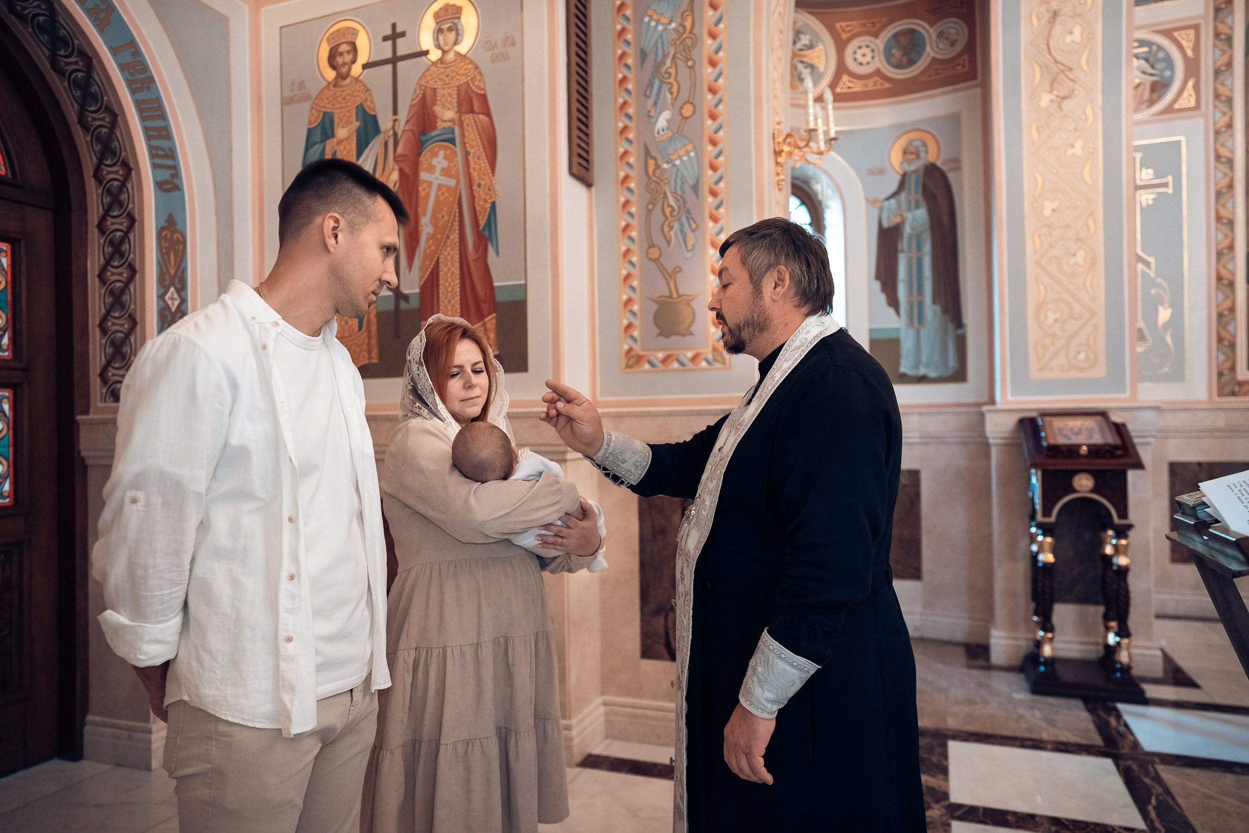 Крещение в Александро-Невском соборе Симферополь. Церковный фотограф Севастополь