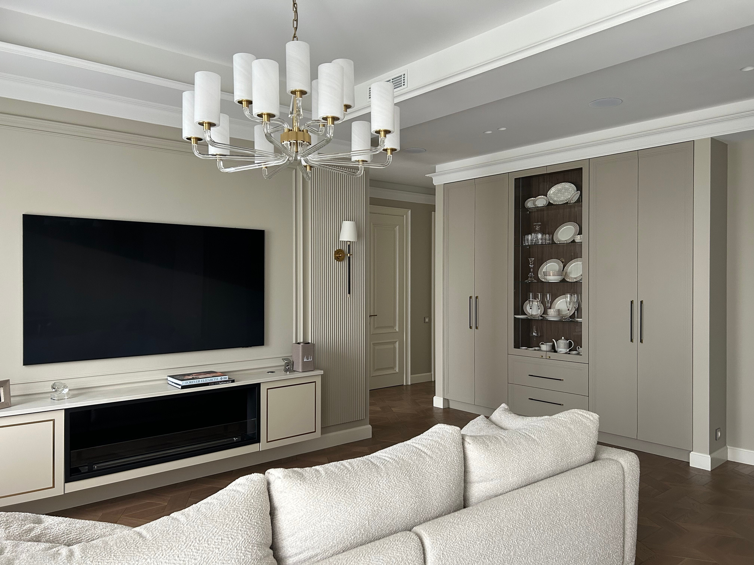 Дизайн интерьера 3 комнатной квартиры на ул. Усачева в Москве. Ольга Саакян Ι Дизайн интерьера в Москве: планировка, подбор отделочных материалов, чертежи для строителей и надзор за ремонтом квартиры