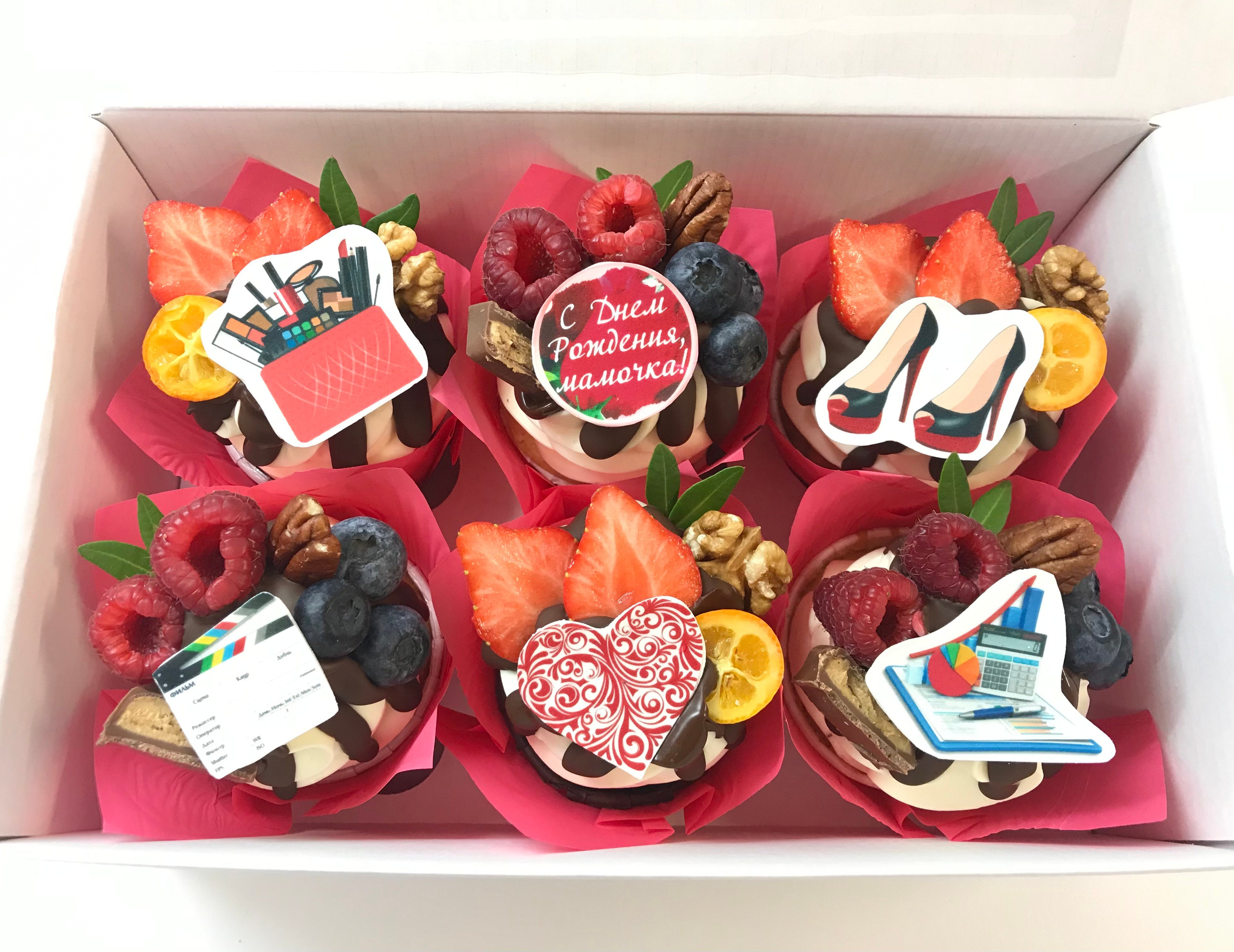 Капкейки стандартные. Katyasugarsugar капкейки, зефир, торты Москва