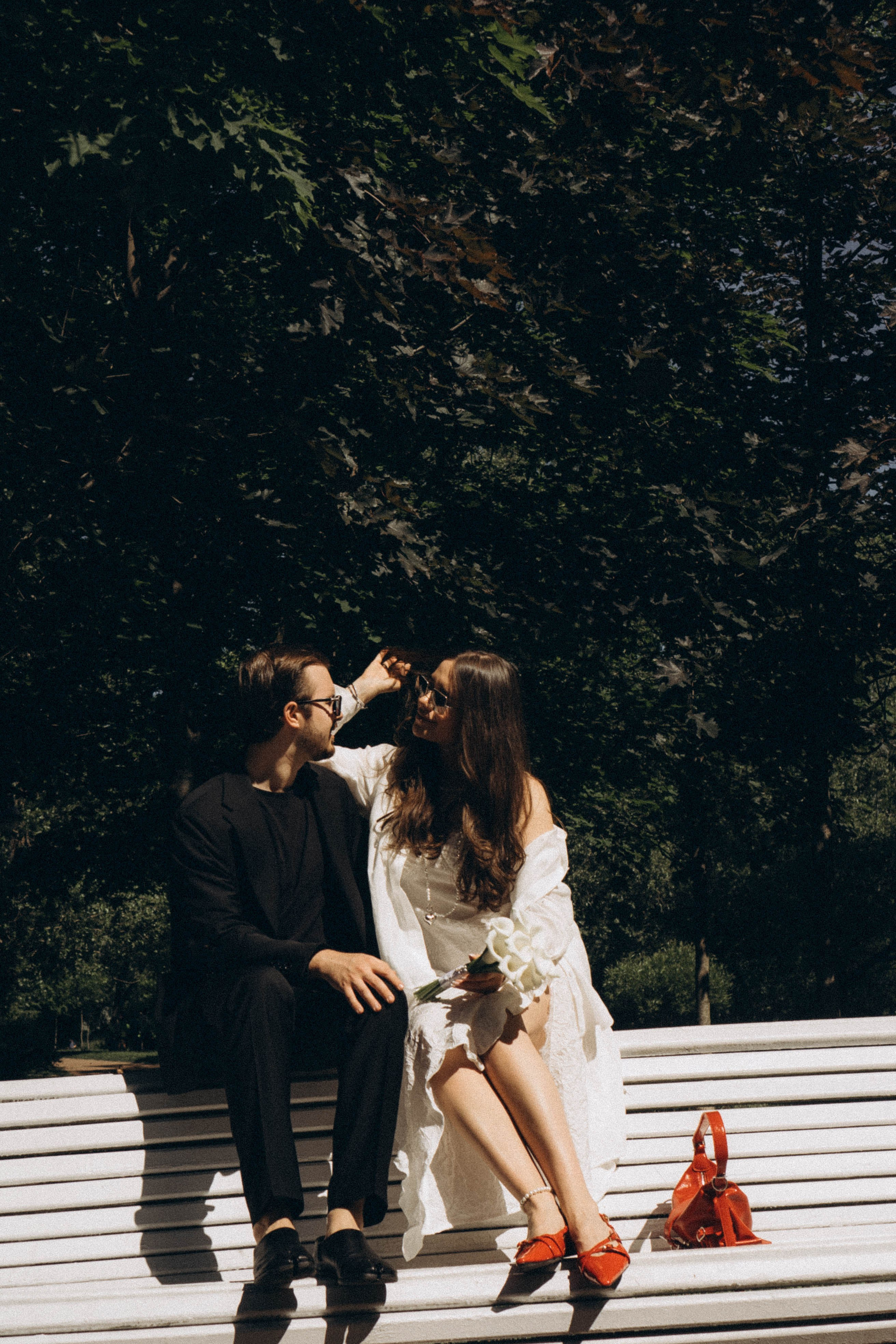 СВАДЕБНАЯ СЬЕМКА В ПАРКЕ ПОБЕДЫ И ПРОГУЛКА ПО МОСКОВСКОМУ ПРОСПЕКТУ. Профессиональный фотограф, Санкт-Петербург — Виктория Богомолова