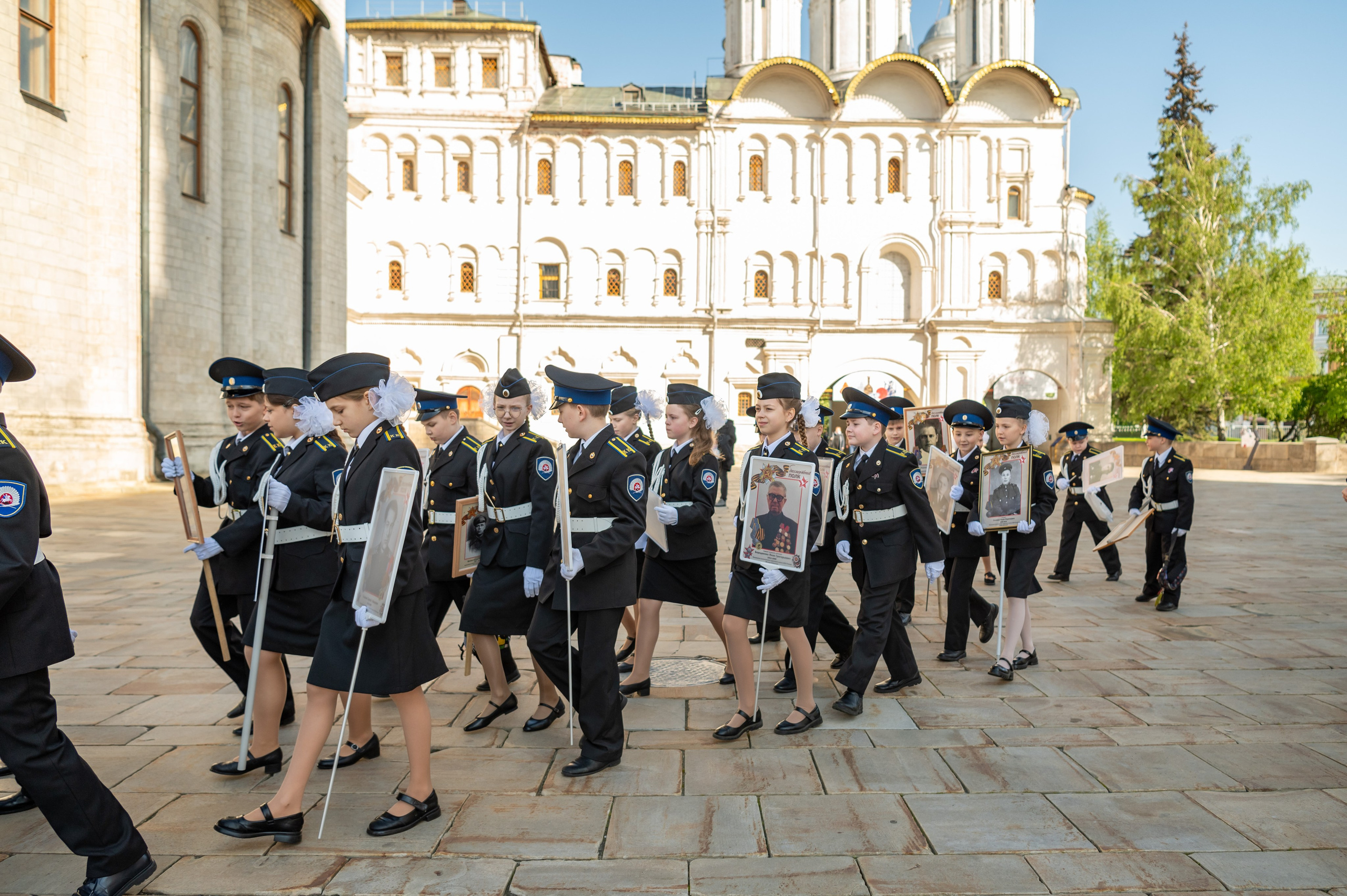 Фотосессия Присяги кадетов «Школа 1231 им. В. Д. Поленова». Детский и семейный фотограф г. Москва Оксана Катаджи