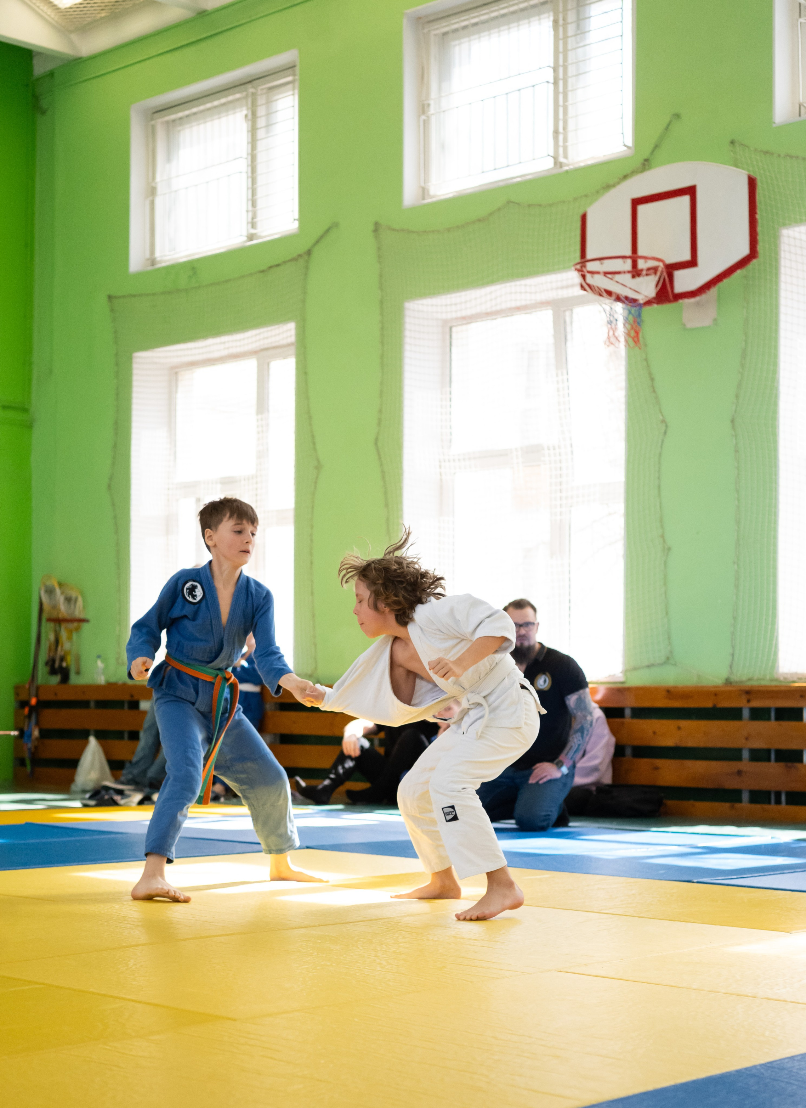 Спортивные соревнования по Дзюдо. Детский и семейный фотограф г. Москва Оксана Катаджи