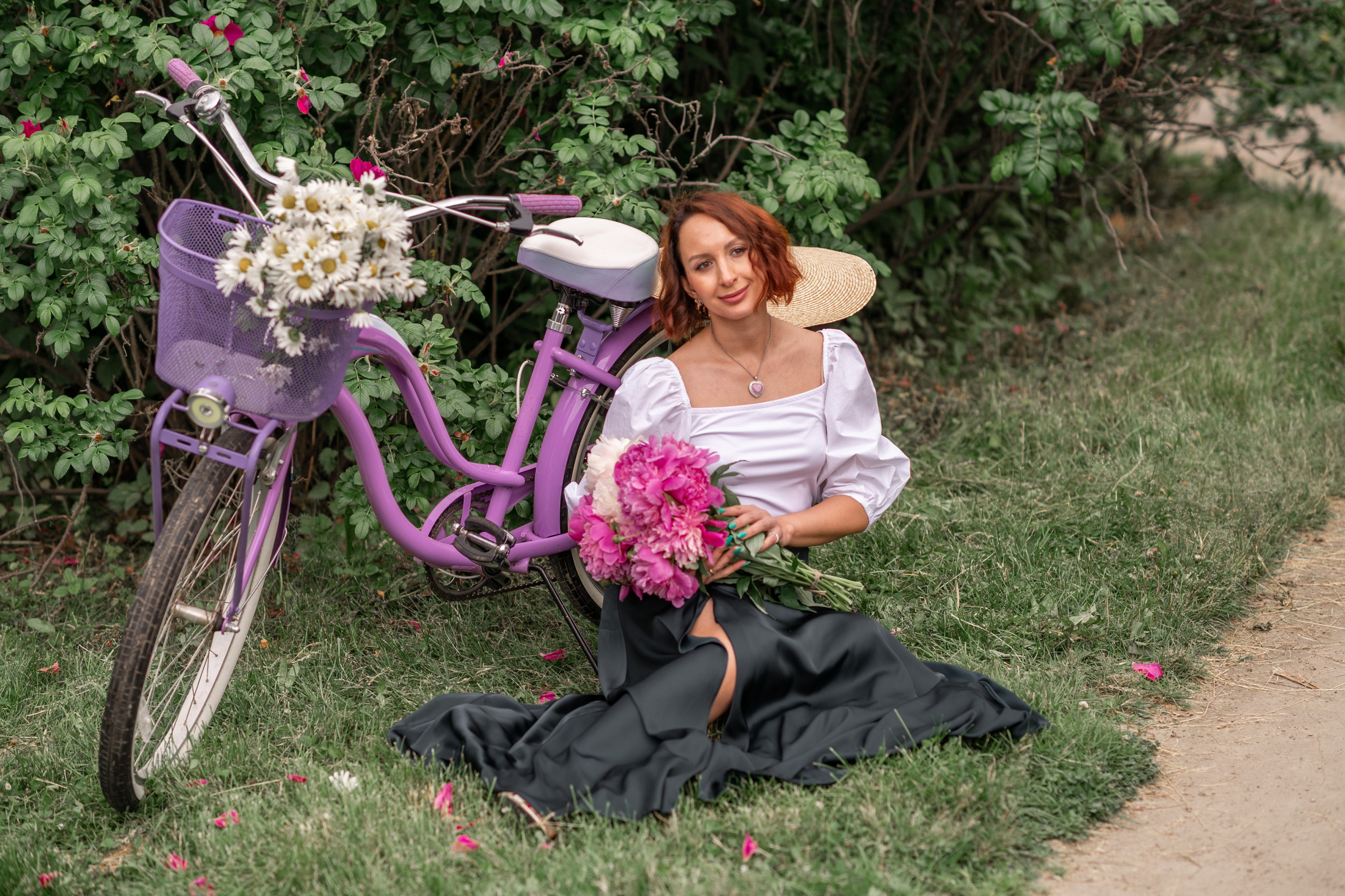 С ВЕЛОСИПЕДОМ. Семейный фотограф Екатеринбург Лора Мур