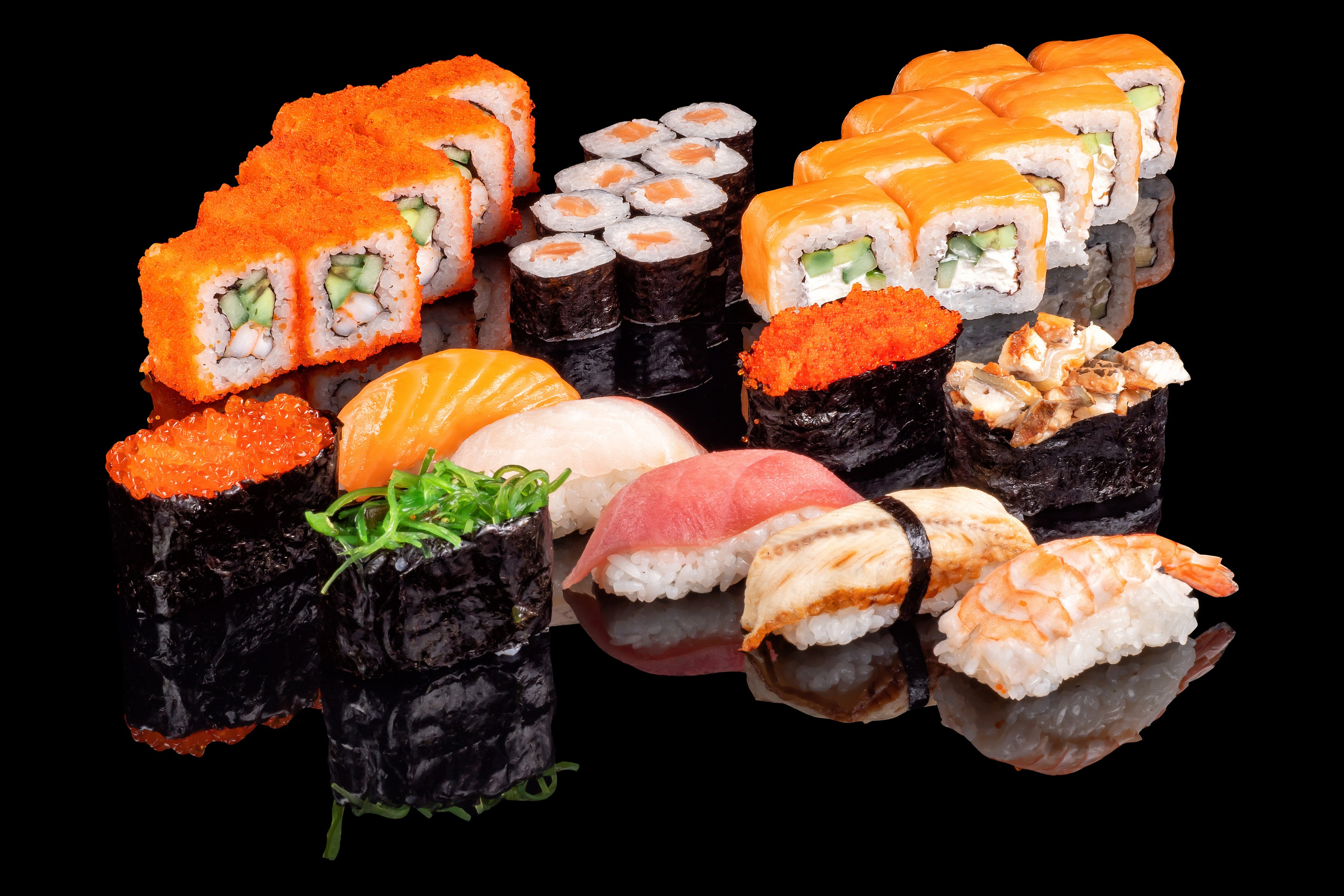 Суши & Роллы. Съёмка и обучение рекламной фотографии в Москве